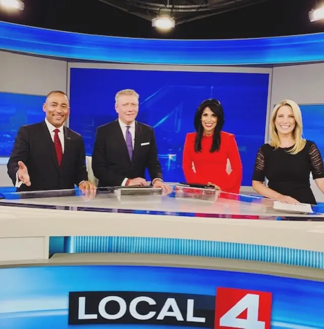 The host has been presenting her morning radio show for over 10 years. (@edmonds_jamietv/Instagram)