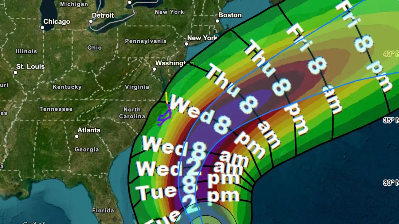 Hurricane Erin is not expected to make landfall (NOAA)