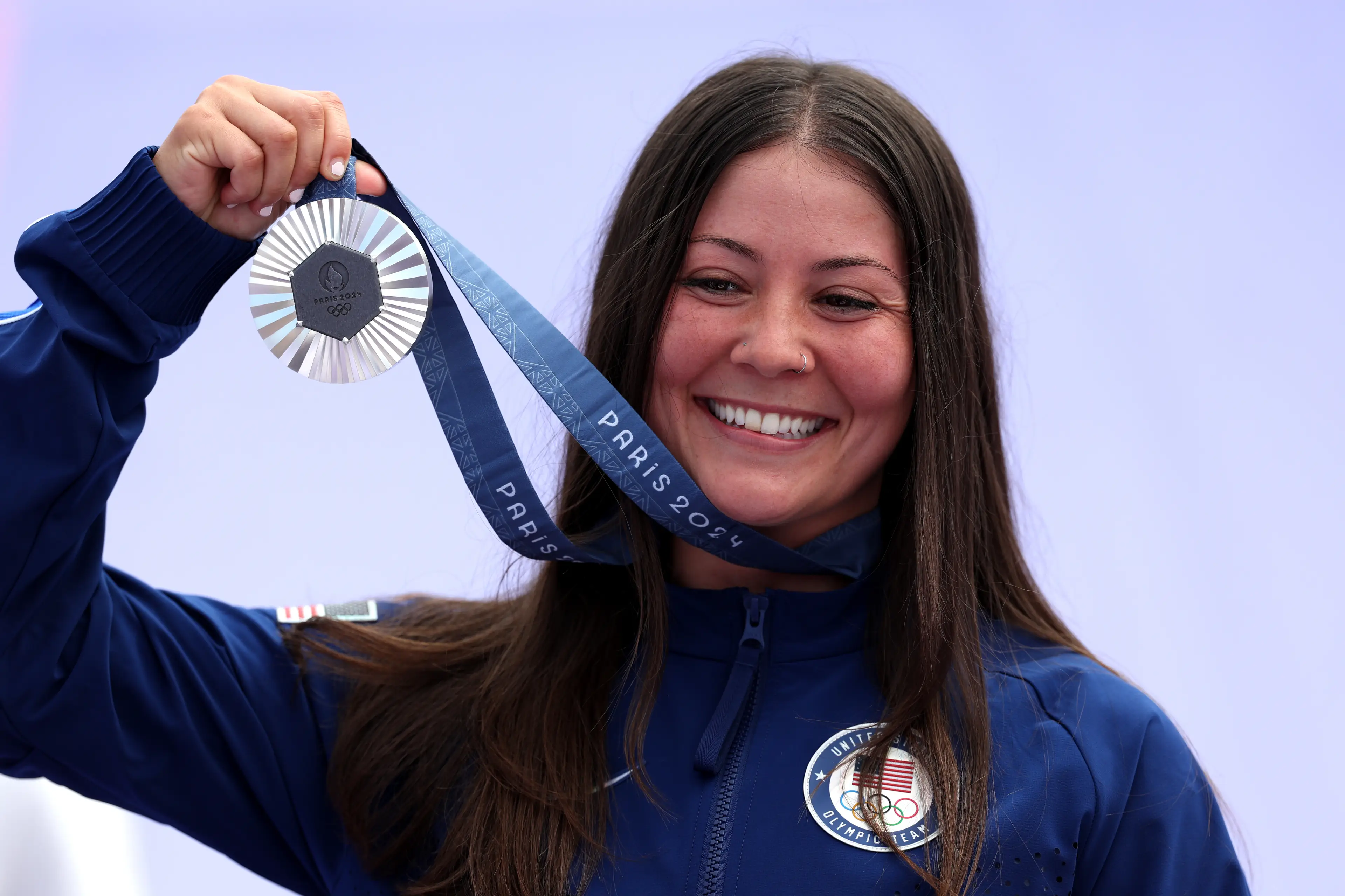 Perris Benegas is the latest US athlete to win a medal (Alex Broadway/Getty Images)