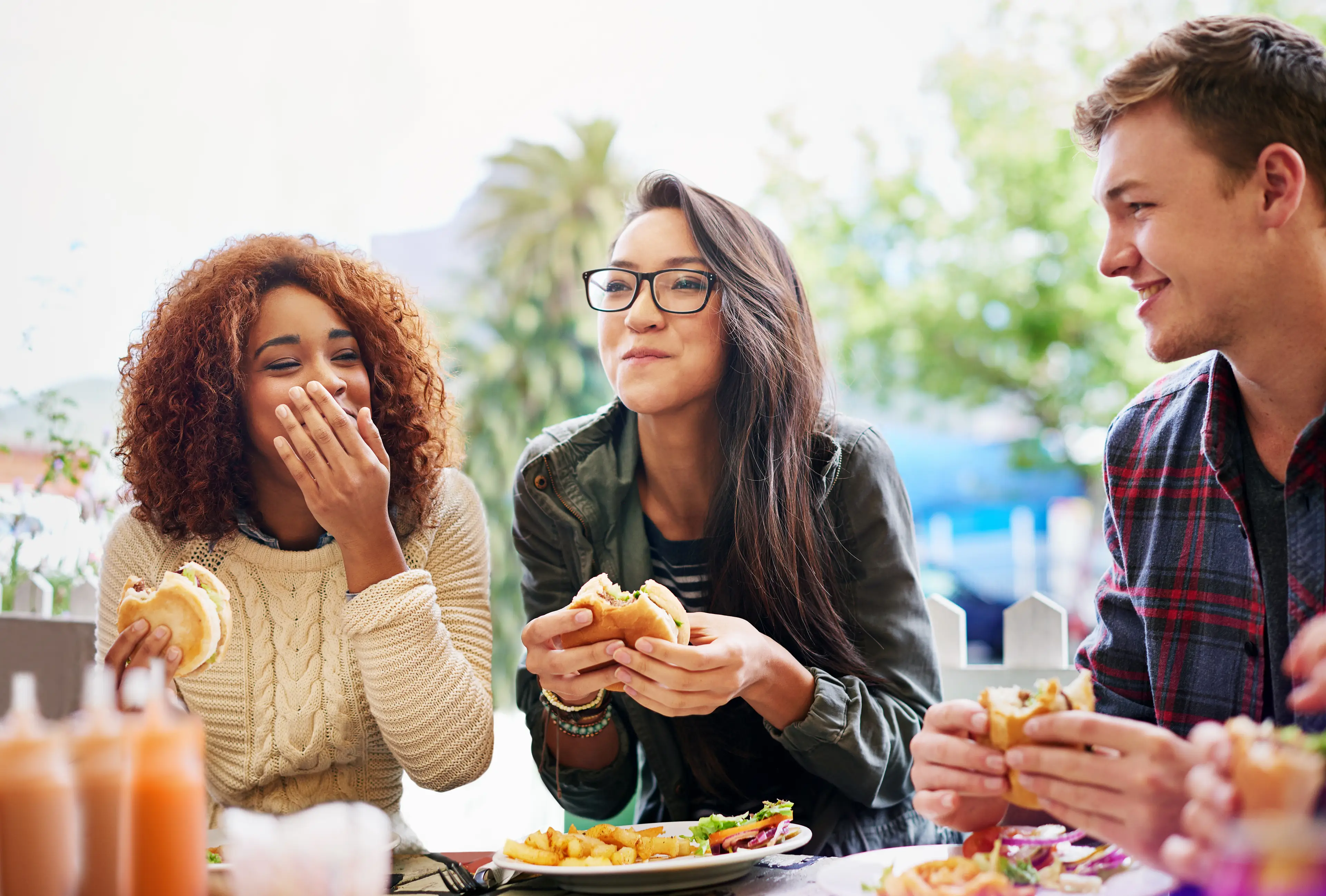 Many people on social media remarked at how different the meal look compared to the ones they used to eat at college (Getty Stock Image)
