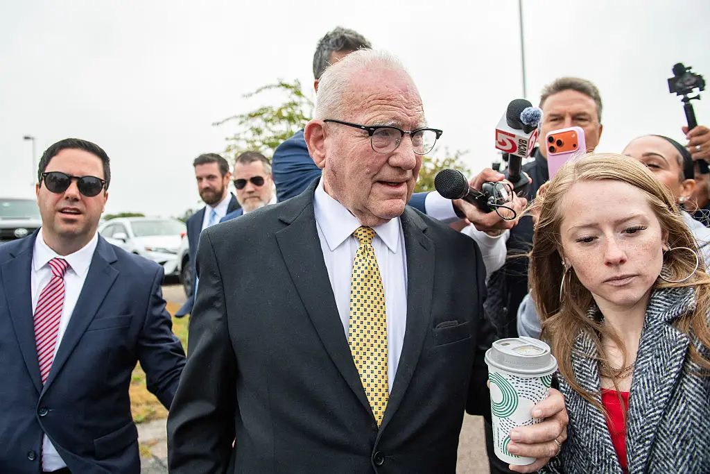 Kevin Reddington, 75, asked a judge to look into whether Desronvil lied on his juror questionnaire and used his cellphone during deliberations. (Photo by Joseph Prezioso / AFP via Getty Images)