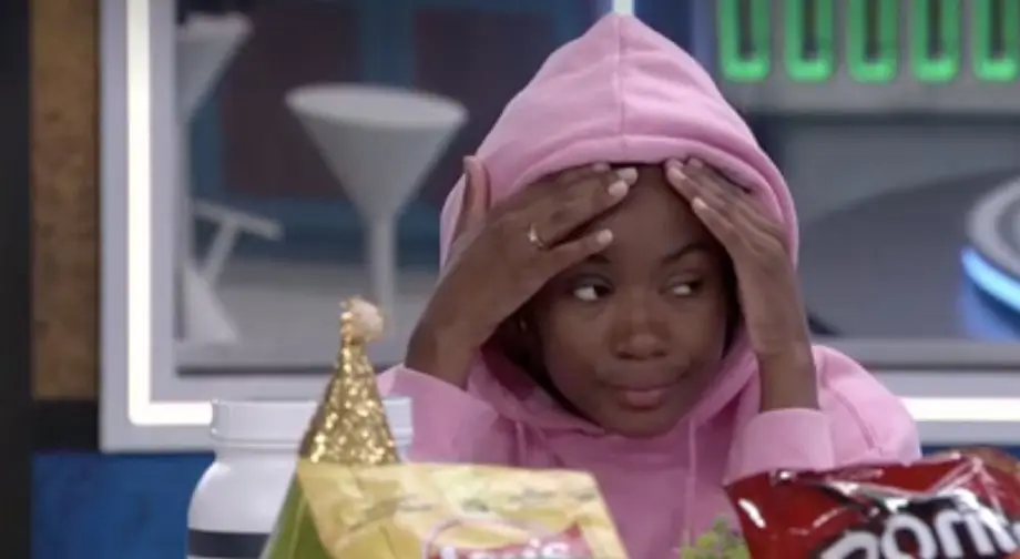 Taylor Brown was caught swearing on Big Brother (CBS)