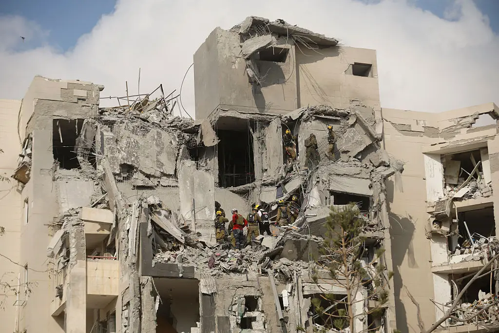 Iran are said to have launched missiles at Israel after the ceasefire agreement today, June 24 (Amir Levy/Getty Images)