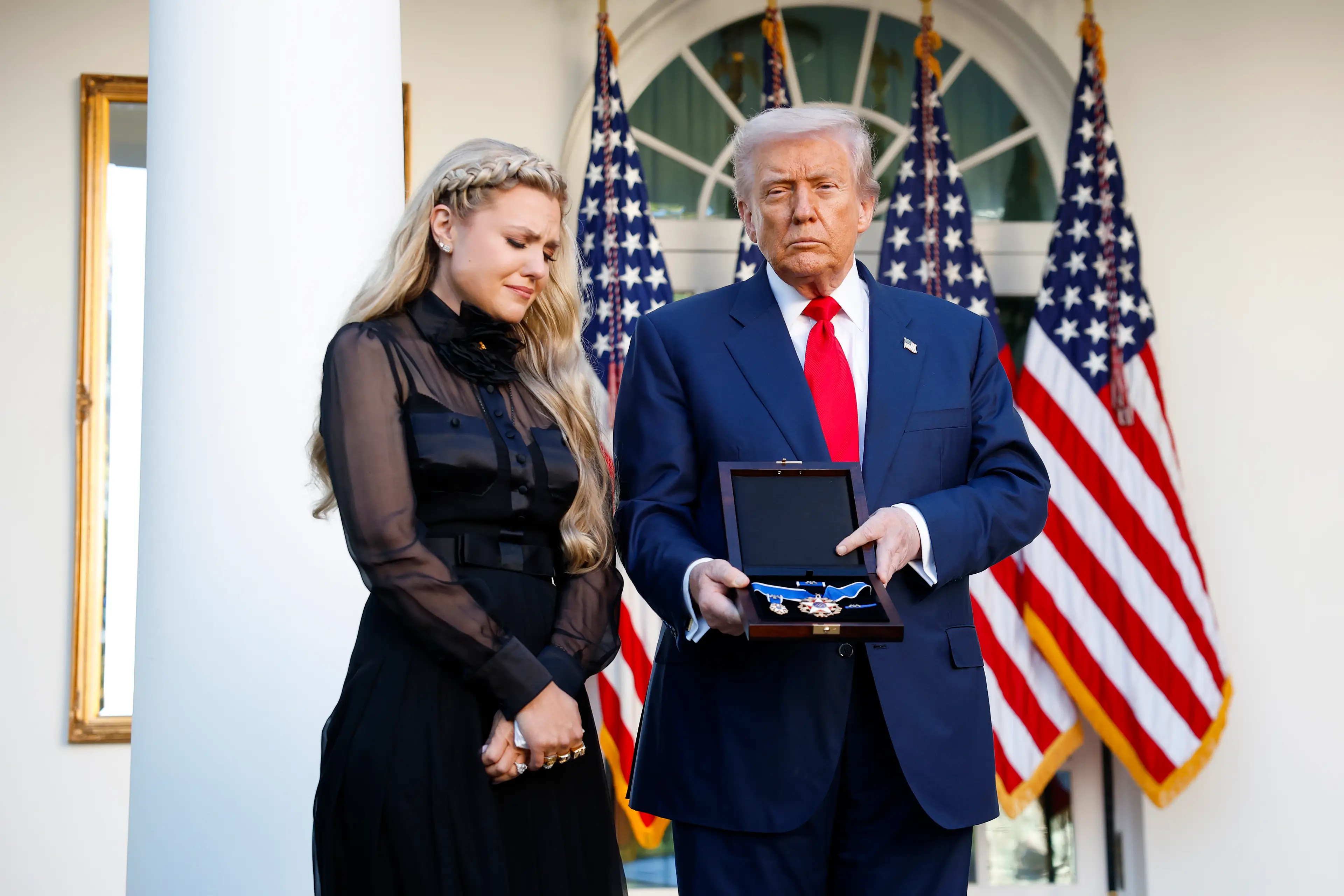 Trump invited Erika to the White House this week (Kevin Dietsch/Getty Images)
