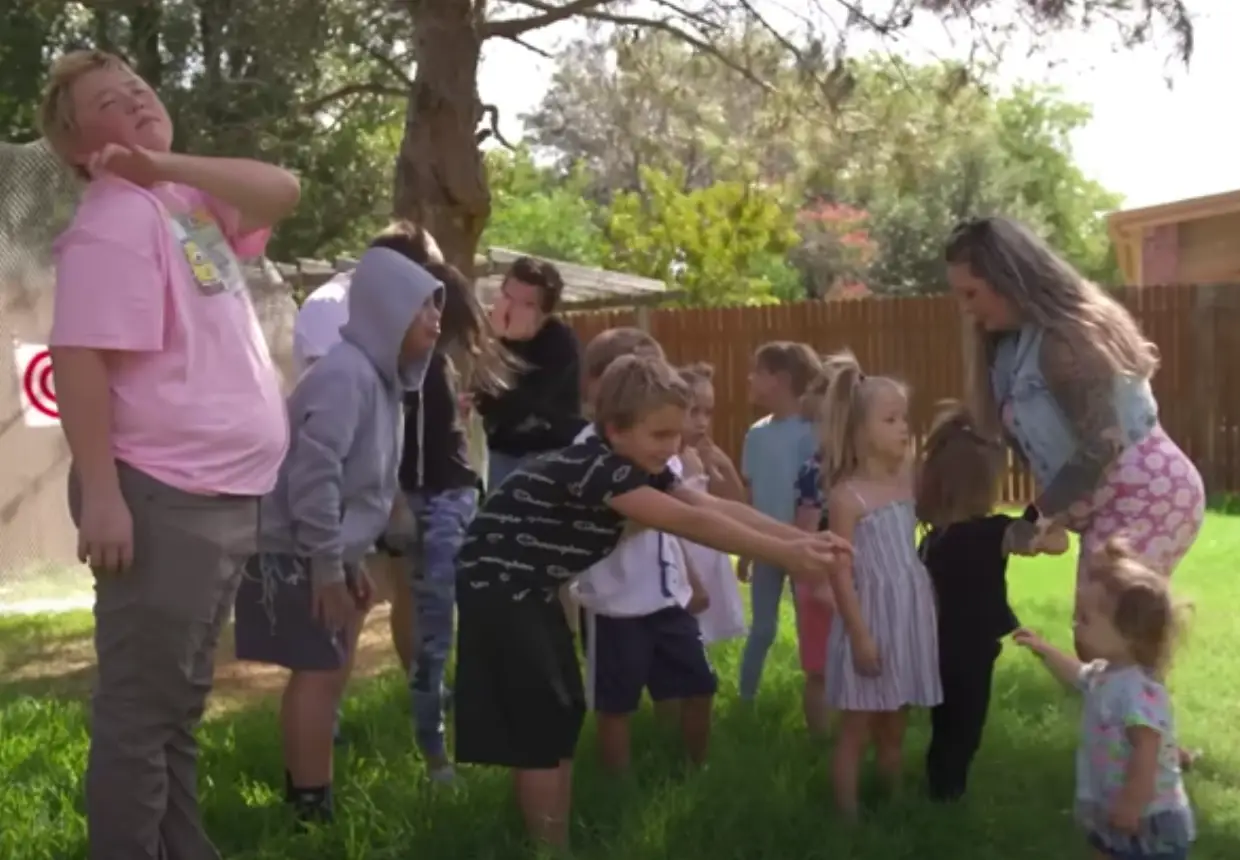 The couple defended their choice to have such a large family by arguing they hope to be 'raising world changers'.