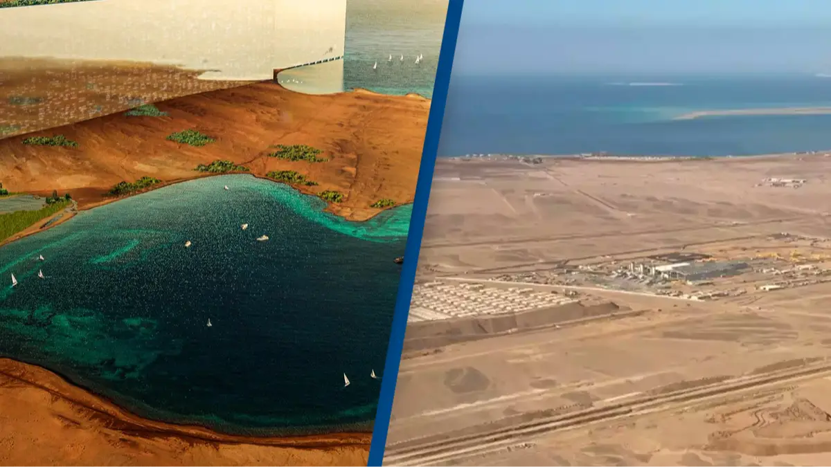 Saudi Arabia's $1 trillion giga project The Line is decreasing in size from 105 miles to just 1.5 miles long