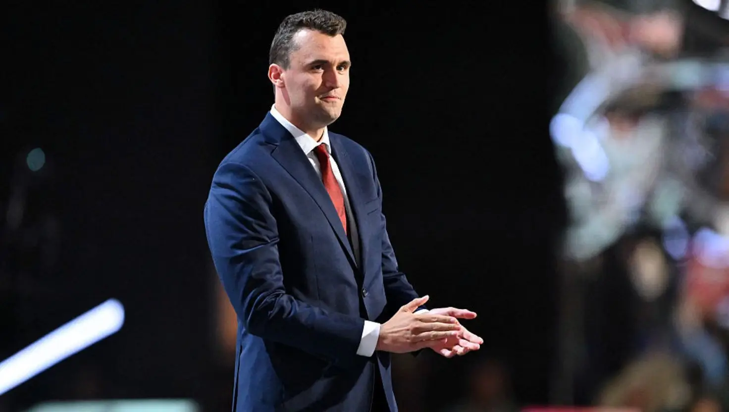 A website condemning anyone speaking ill of Charlie Kirk, who was killed in Utah, has gone live (ANGELA WEISS/Contributor/Getty)