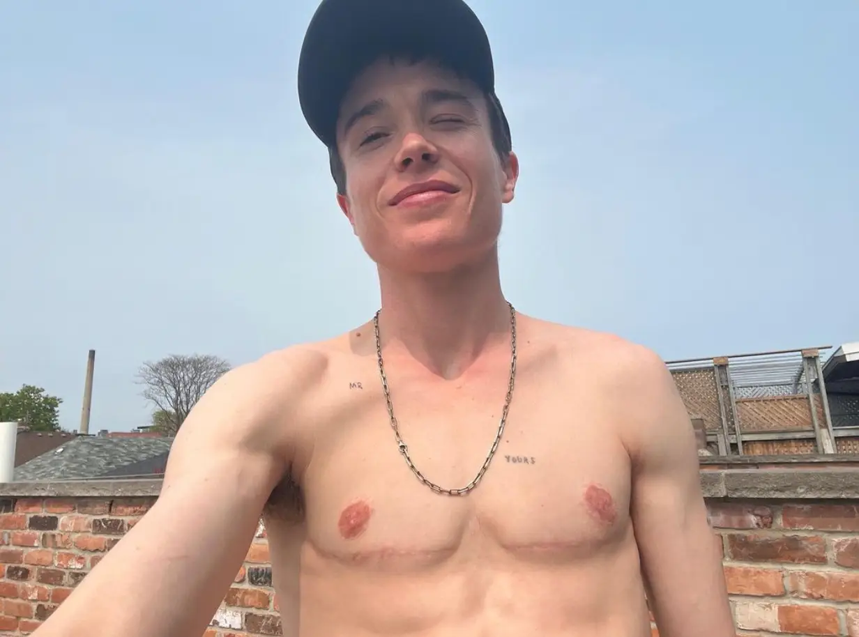 Page said he now feels 'joy' in his body.