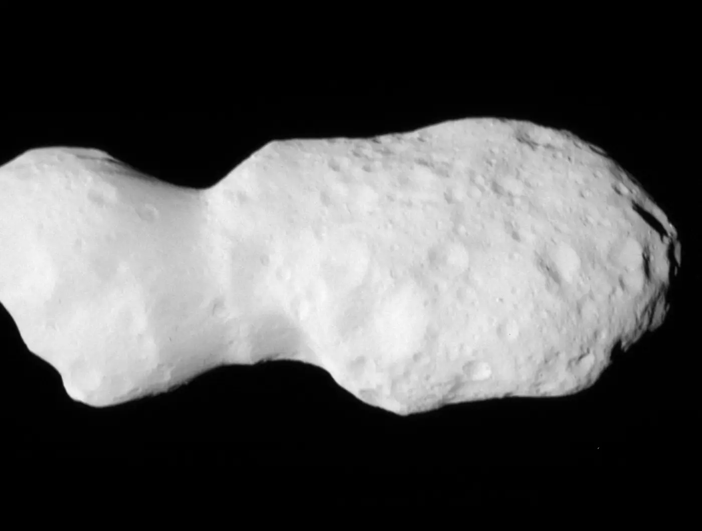 The Donaldjohnson asteroid is so large, Lucy's camera can't capture it in its entirety (NASA)