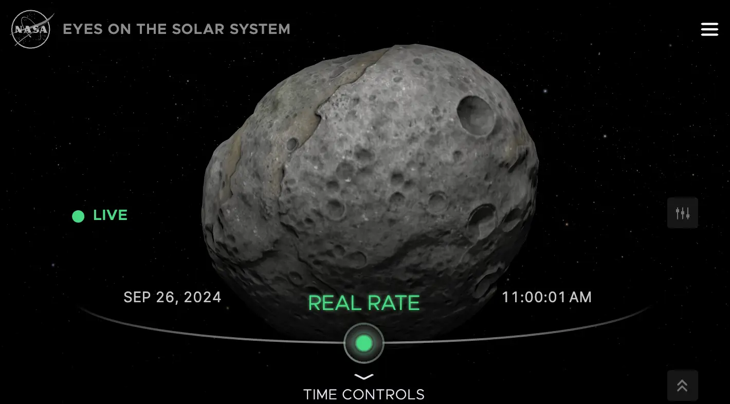 The asteroid is named 16 Psyche (NASA) 