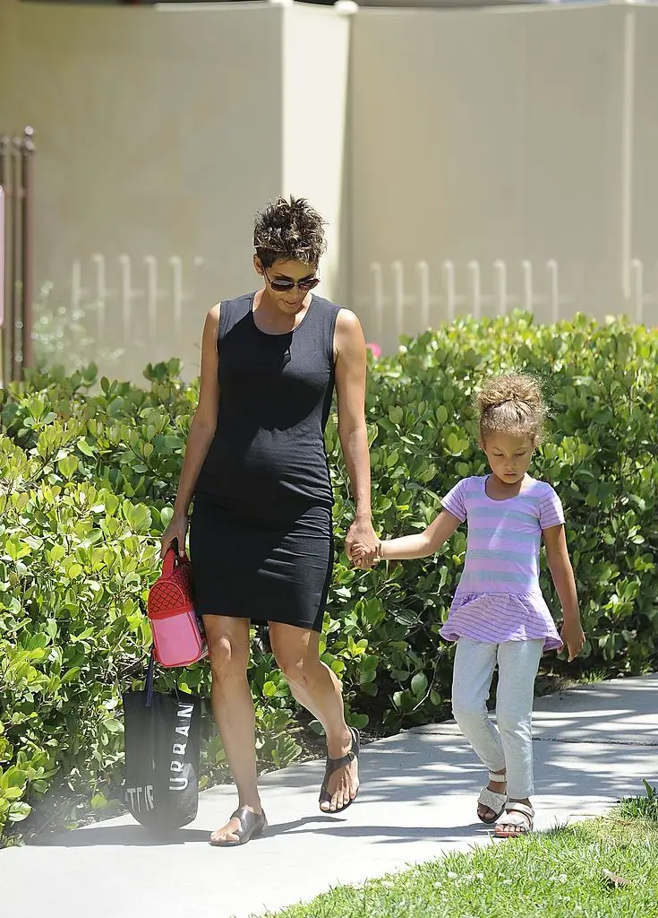 Berry with her daughter in 2013 (GONZALO/Bauer-Griffin/GC Images)