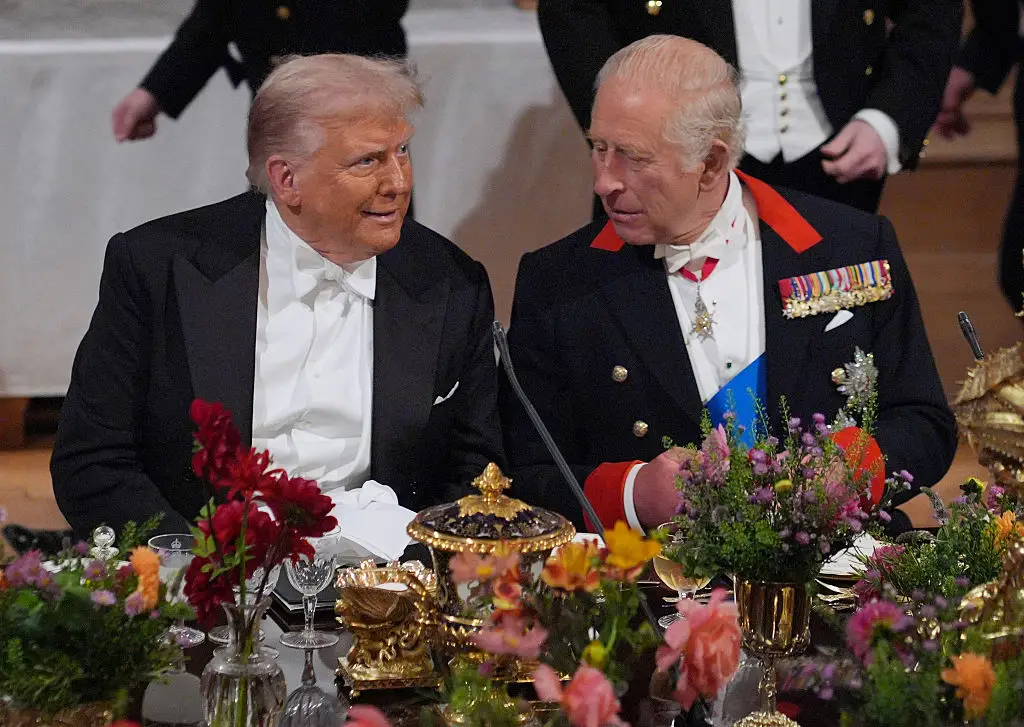 Trump was accused of breaking royal protocol during the state visit ( Yui Mok - WPA Pool/Getty Images)