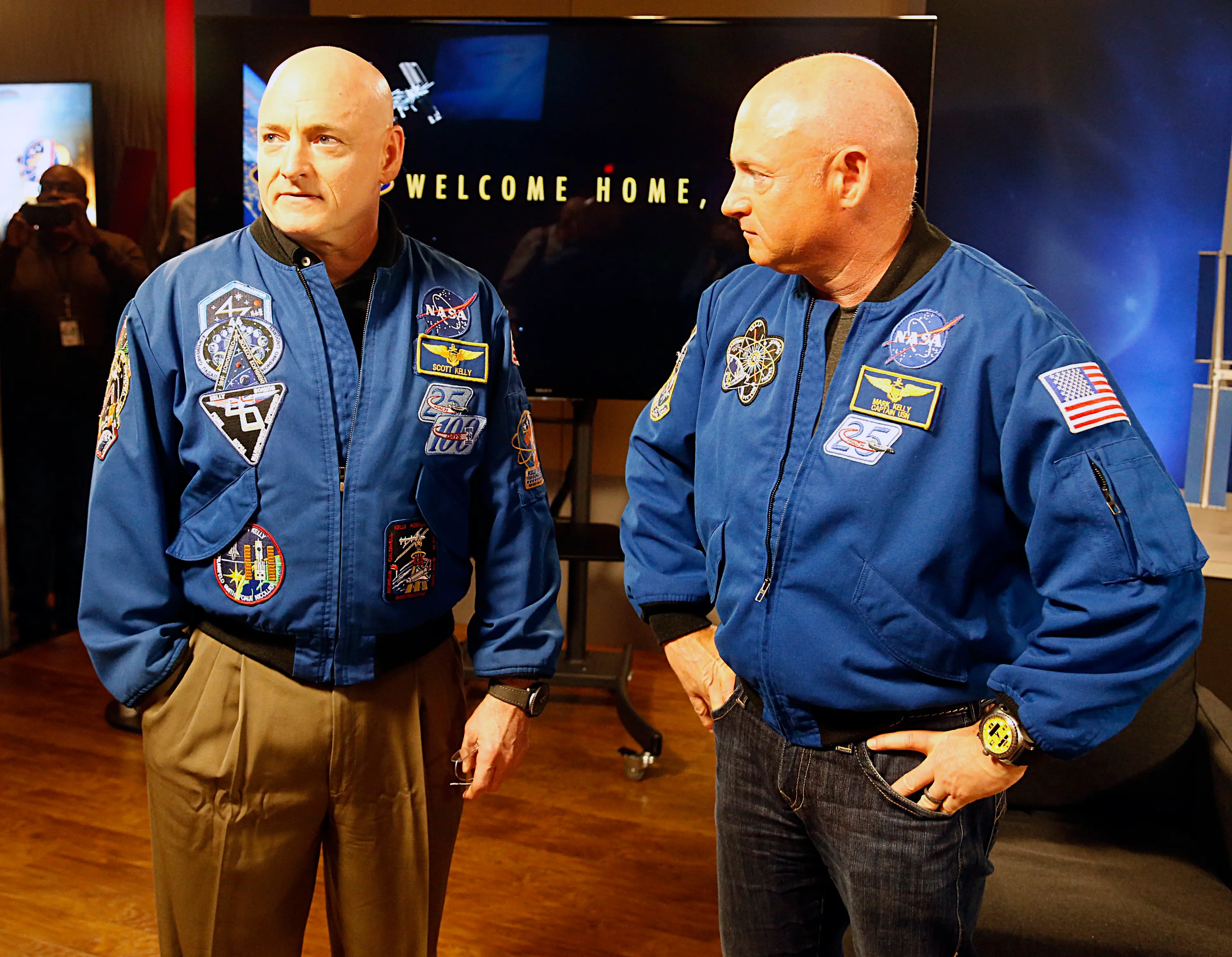 Some of Scott's gene changes did not revert back to normal. (James Nielsen/Houston Chronicle via Getty Images)