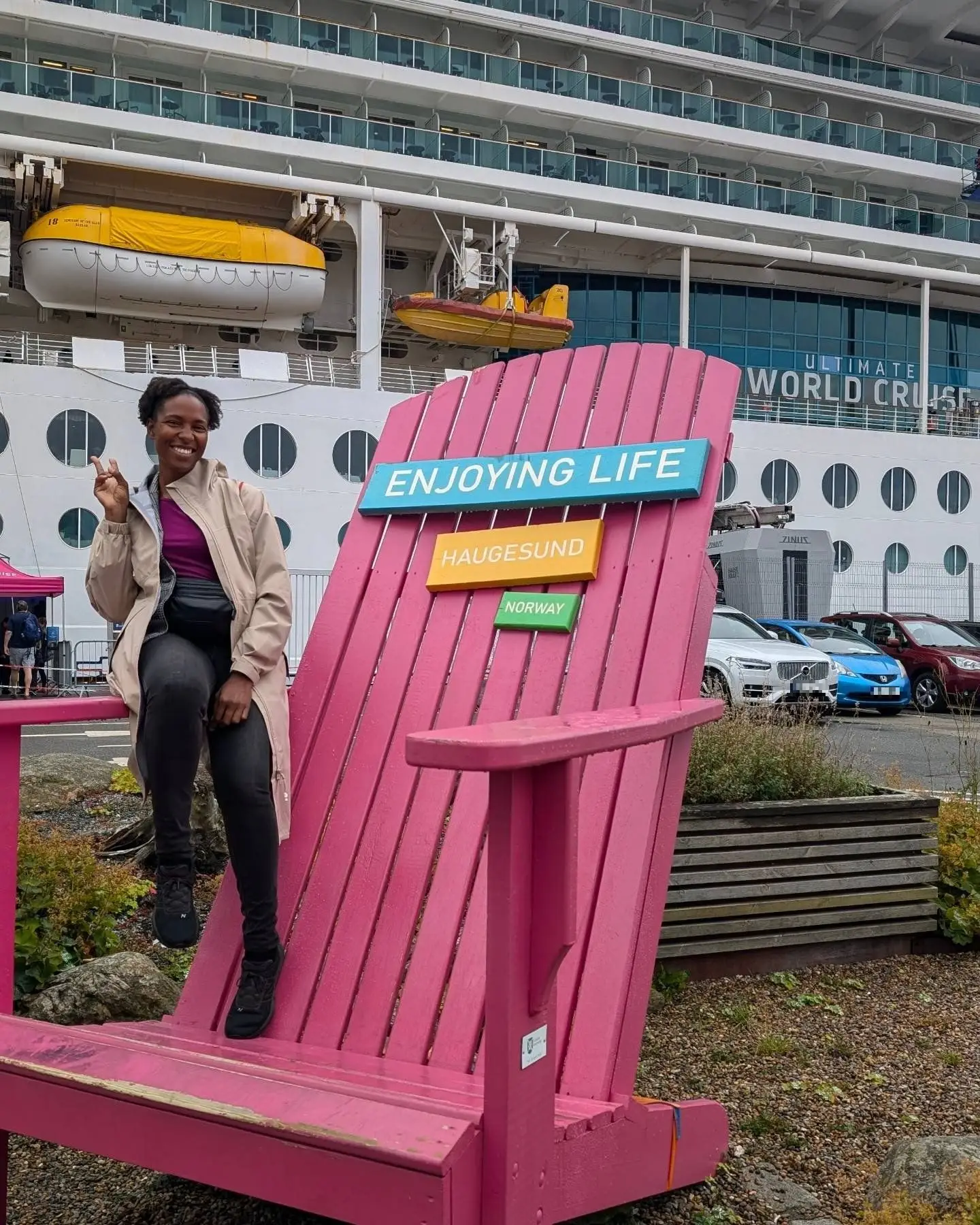 Brande Lake was one of the hundreds of passengers on the cruise (Facebook/Brandee Lake)