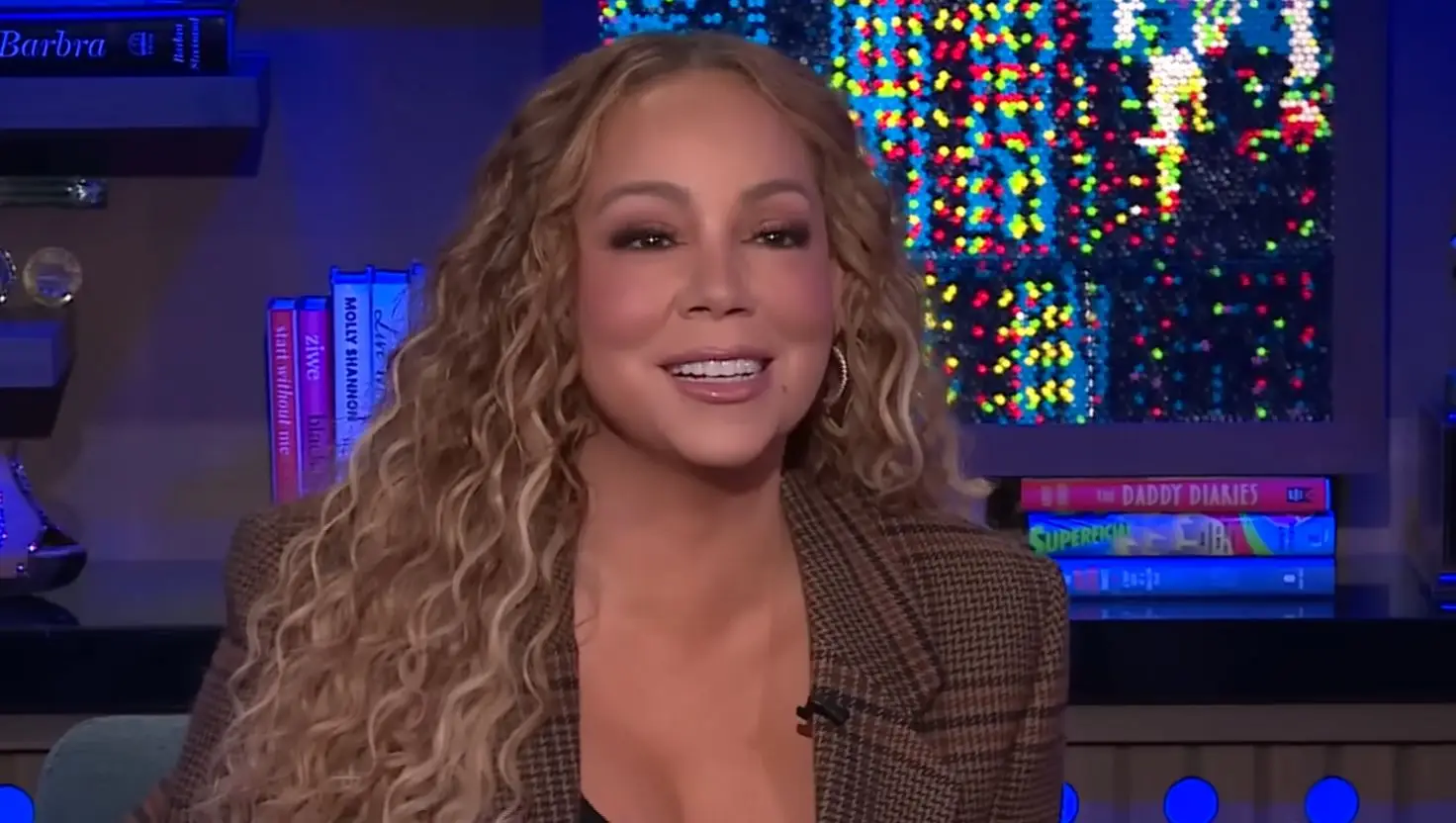 Mariah Carey set the record straight on how she feels about 'beef' with Eminem (Watch What Happens Live with Andy Cohen/YouTube)