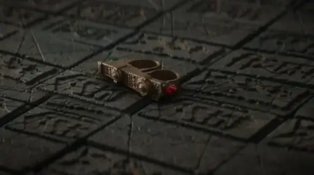 The sling ring in Deadpool 3. (Instagram/Ryan Reynolds)