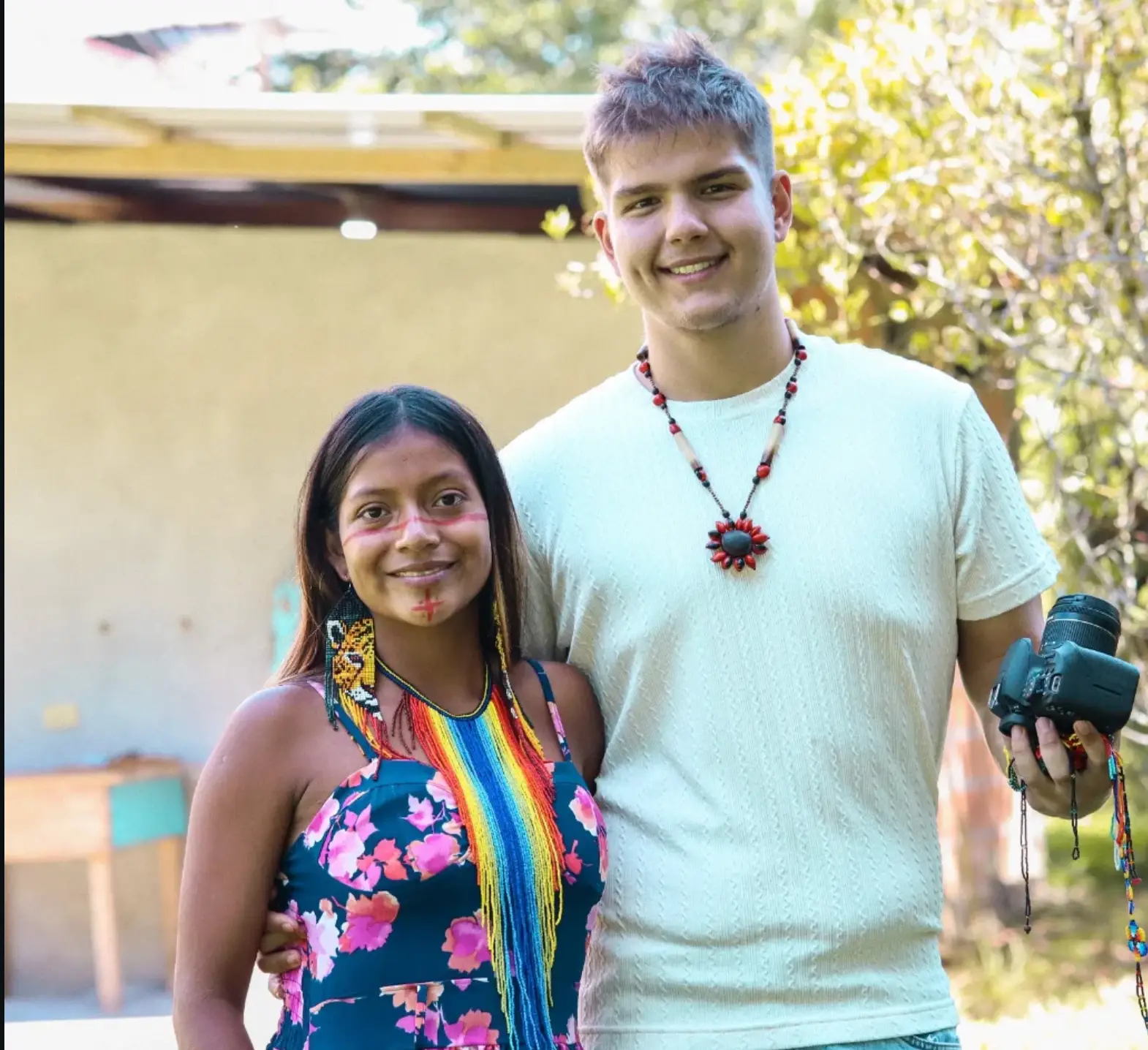 Justin and Maria now live a wonderful life in the Amazon, documenting their everyday experiences (Instagram/justinalvo)