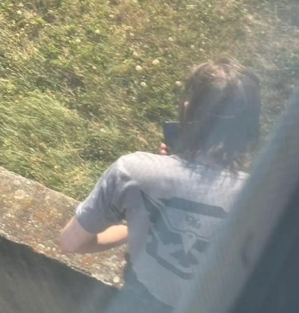 Crooks was seen on his cellphone shortly before the shooting happened. (Judicial Watch)