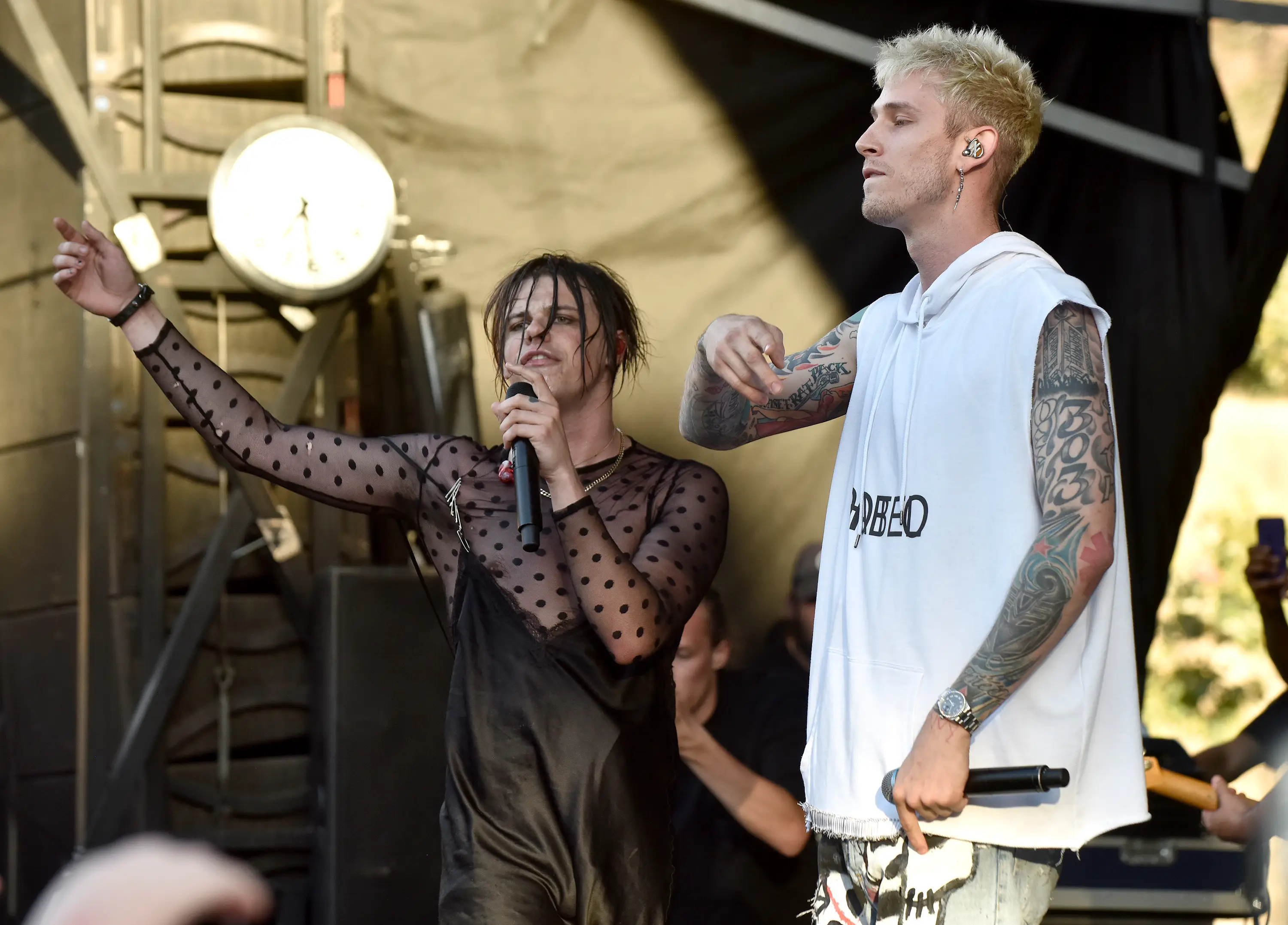 Machine Gun Kelly and Yungblud once toured together (Tim Mosenfelder/Getty Images)