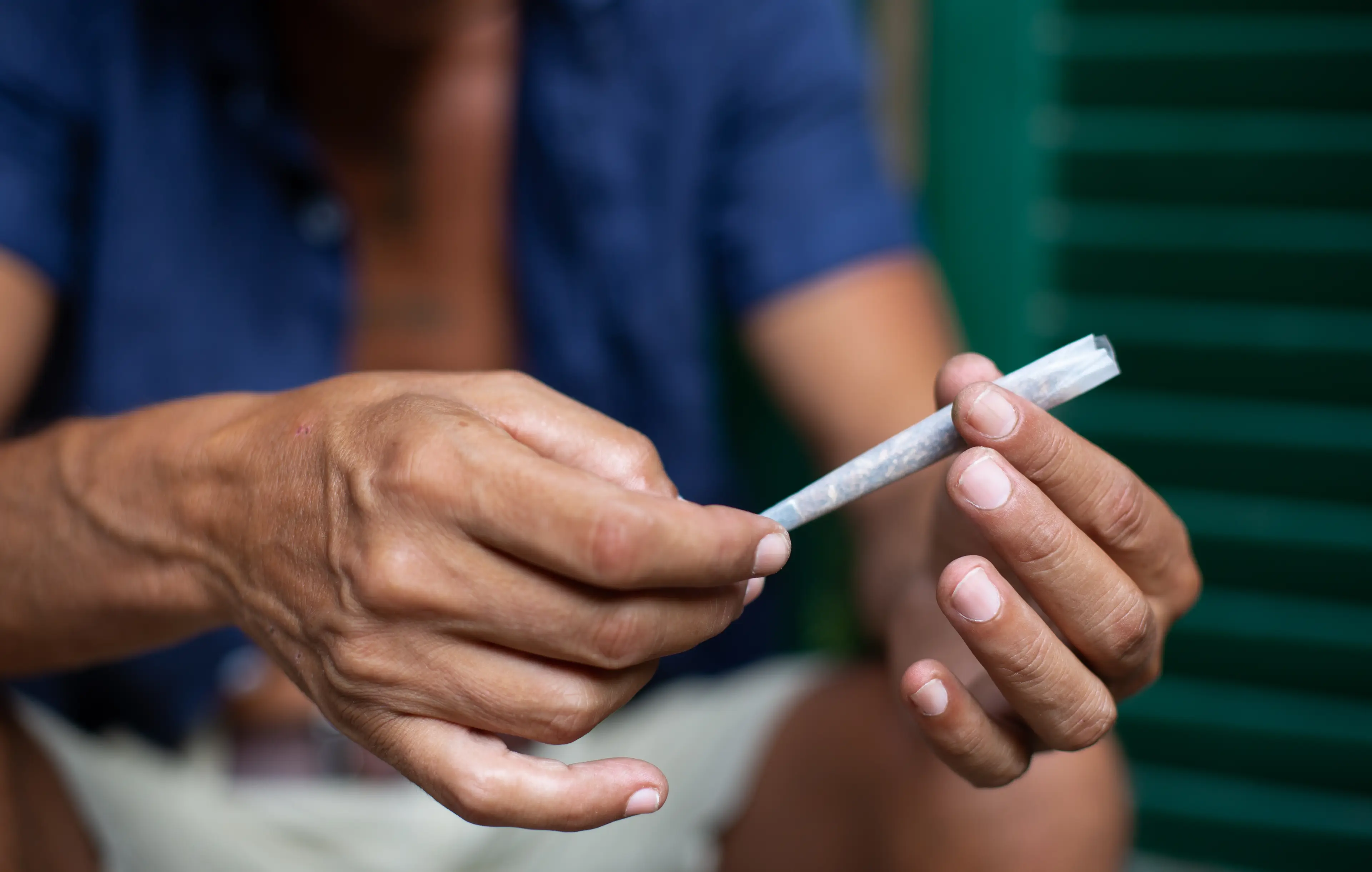 Smoking weed stimulates your entire body by stimulating your endocannabinoid system (Getty Stock Image)