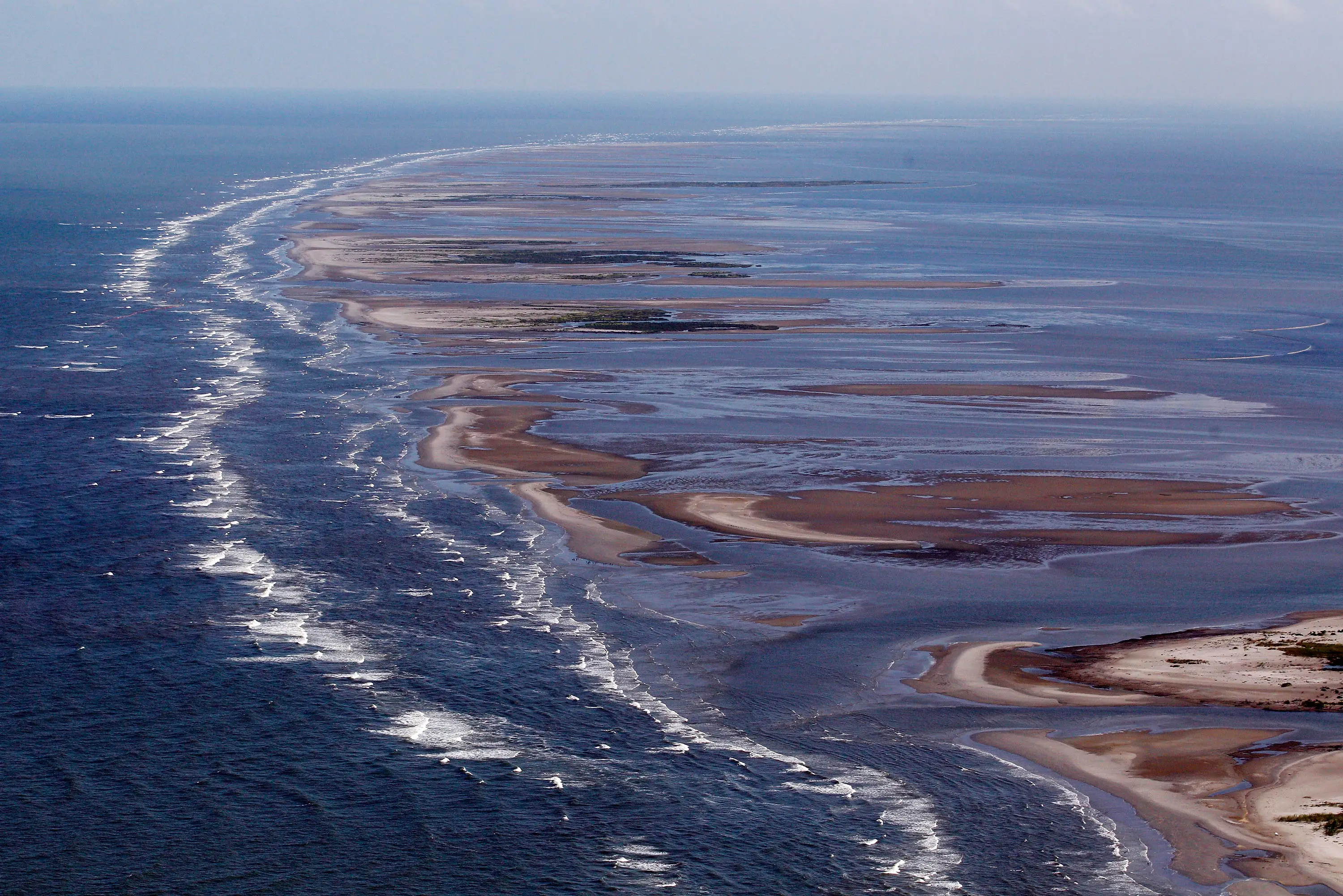 The site is in the Chandeleur Islands (Chris Graythen/Getty Images)