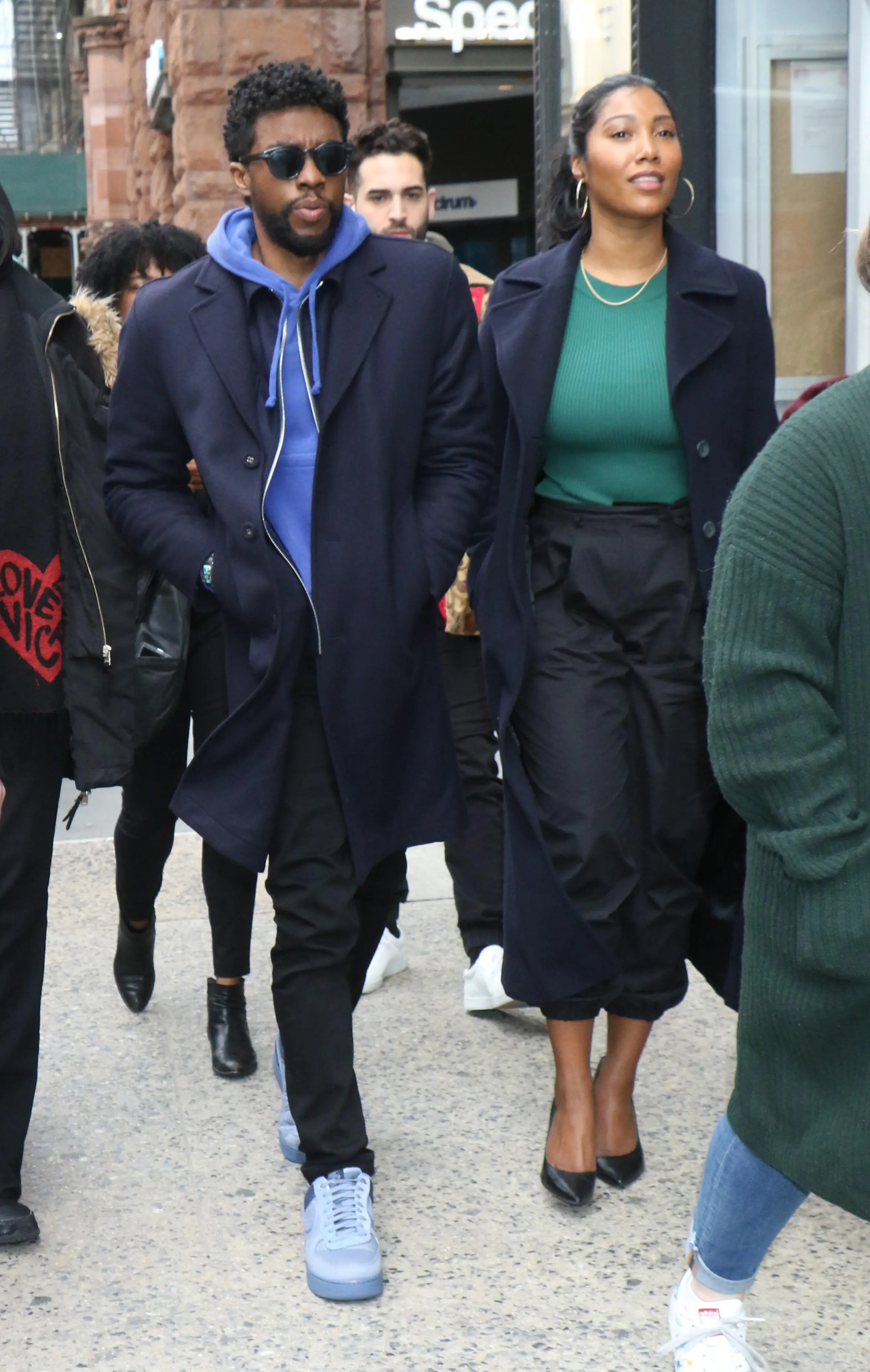 She said Boseman was like no one she had ever met.