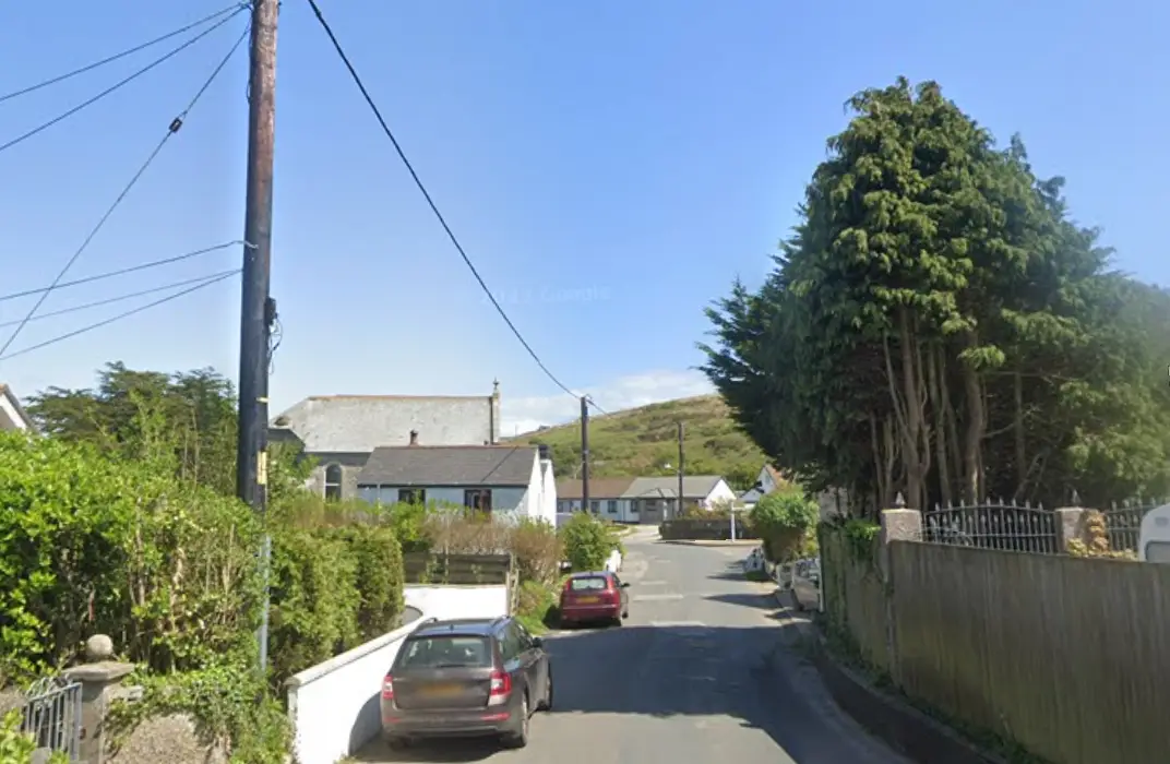 The couple were found at their home in Carnkie, Cornwall (Google Maps)