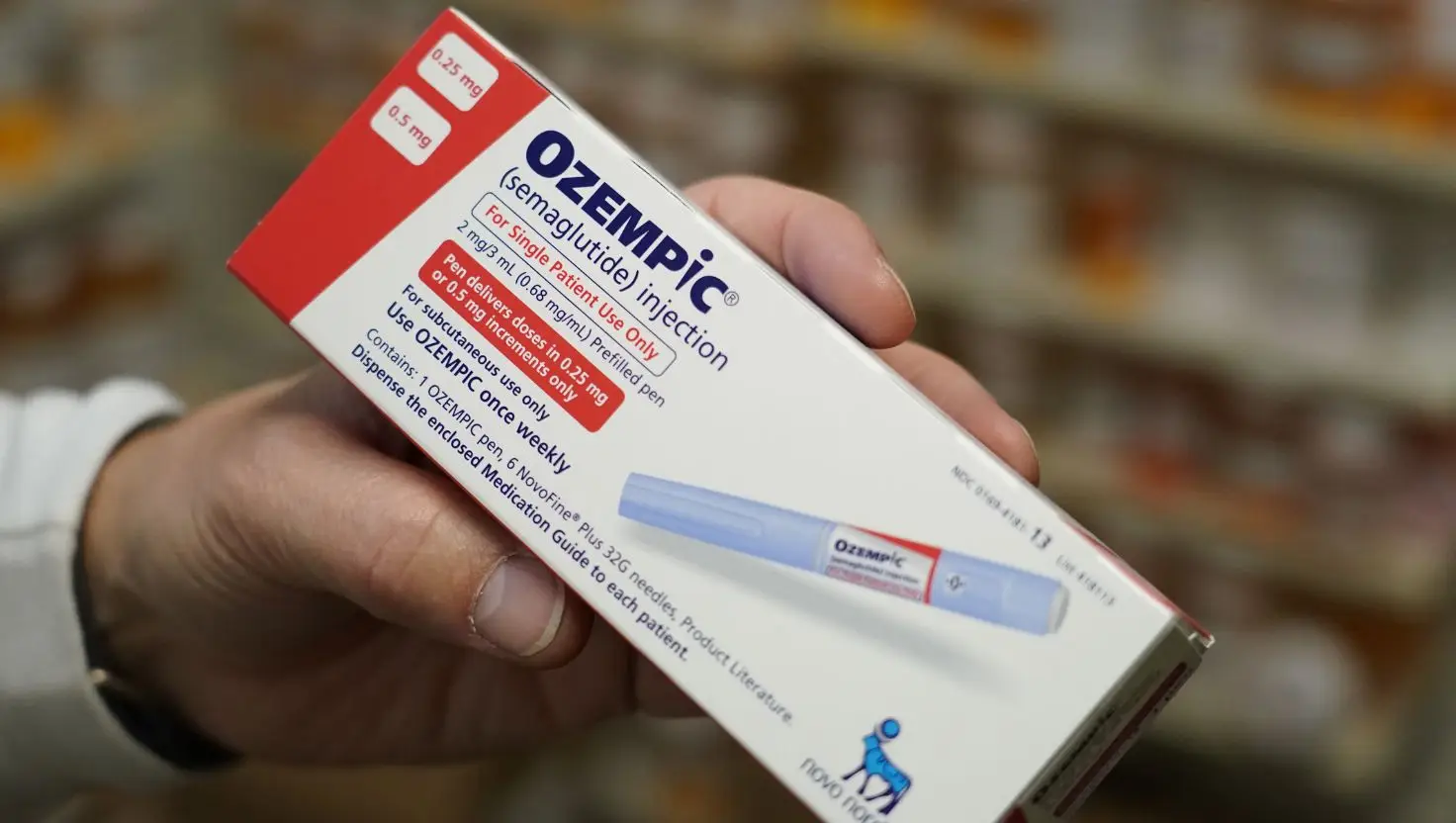 Data claims that almost 12 percent of Americans have used GLP-1 drugs for weight loss (George Frey/Bloomberg via Getty Images)