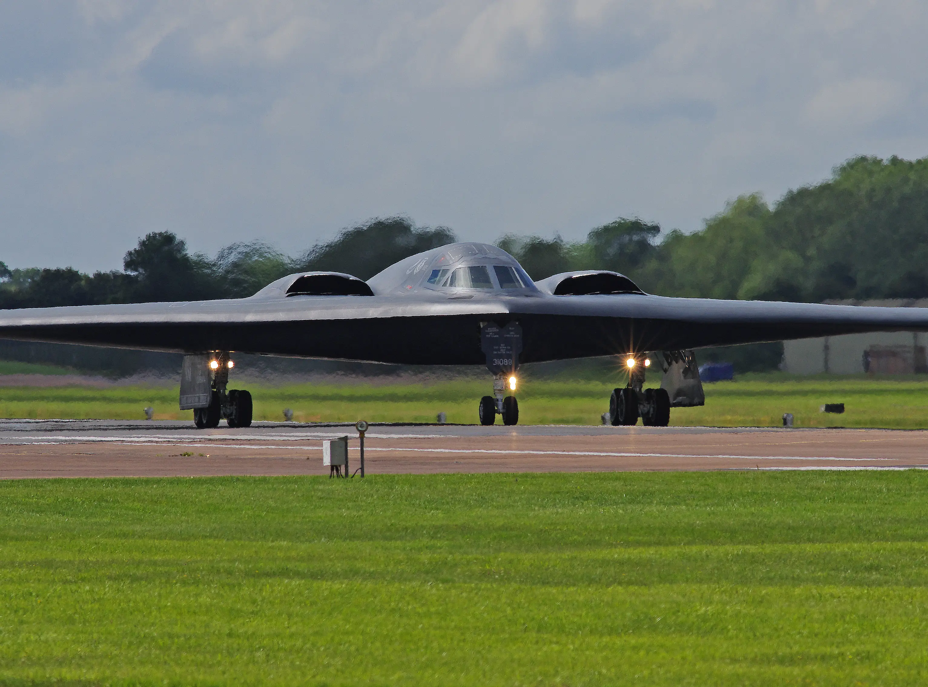 B-2 stealth bomber is one of the most expensive aircrafts ever made (Gary Chalker/Getty Stock)