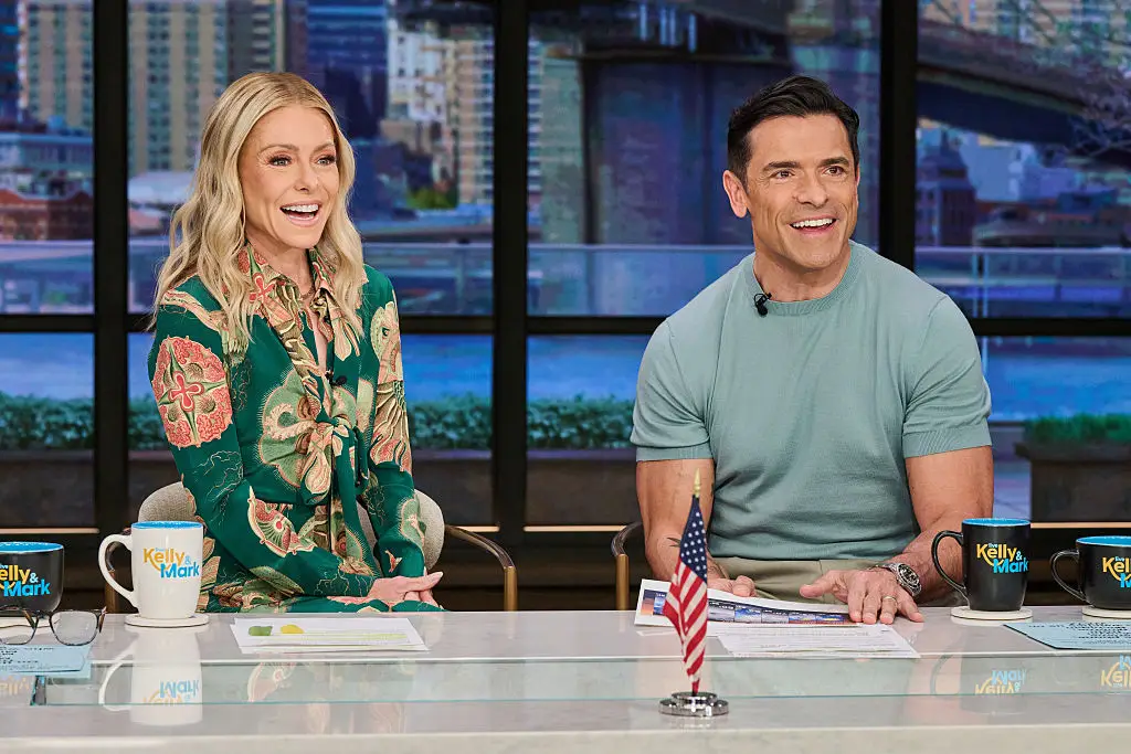 Kelly wasn't hosting due to her gum procedure (Photo by Lorenzo Bevilaqua/Disney via Getty Images)