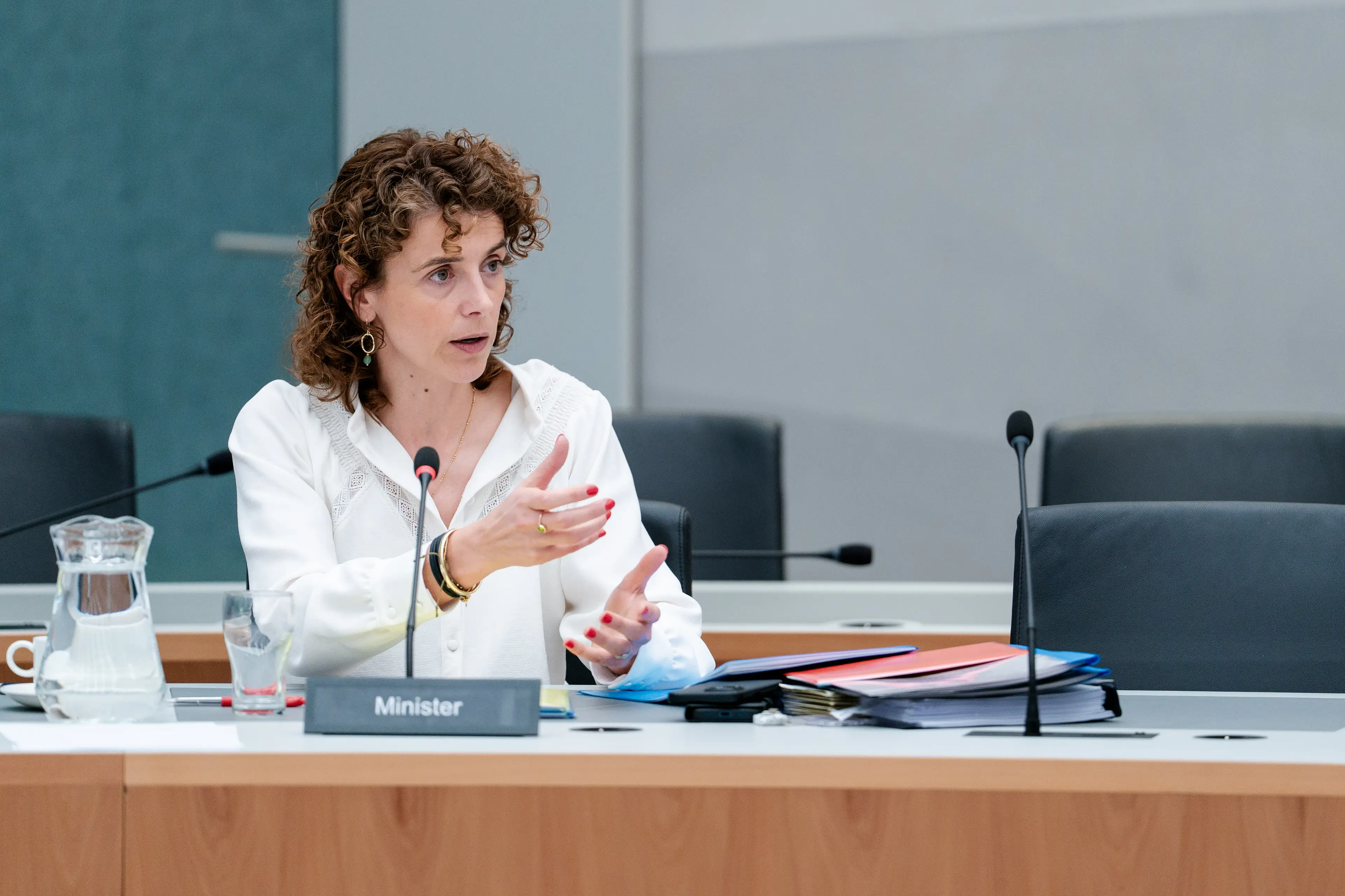 Dutch Health Minister Sophie Hermans (John Beckmann/DeFodi Images/DeFodi via Getty Images)