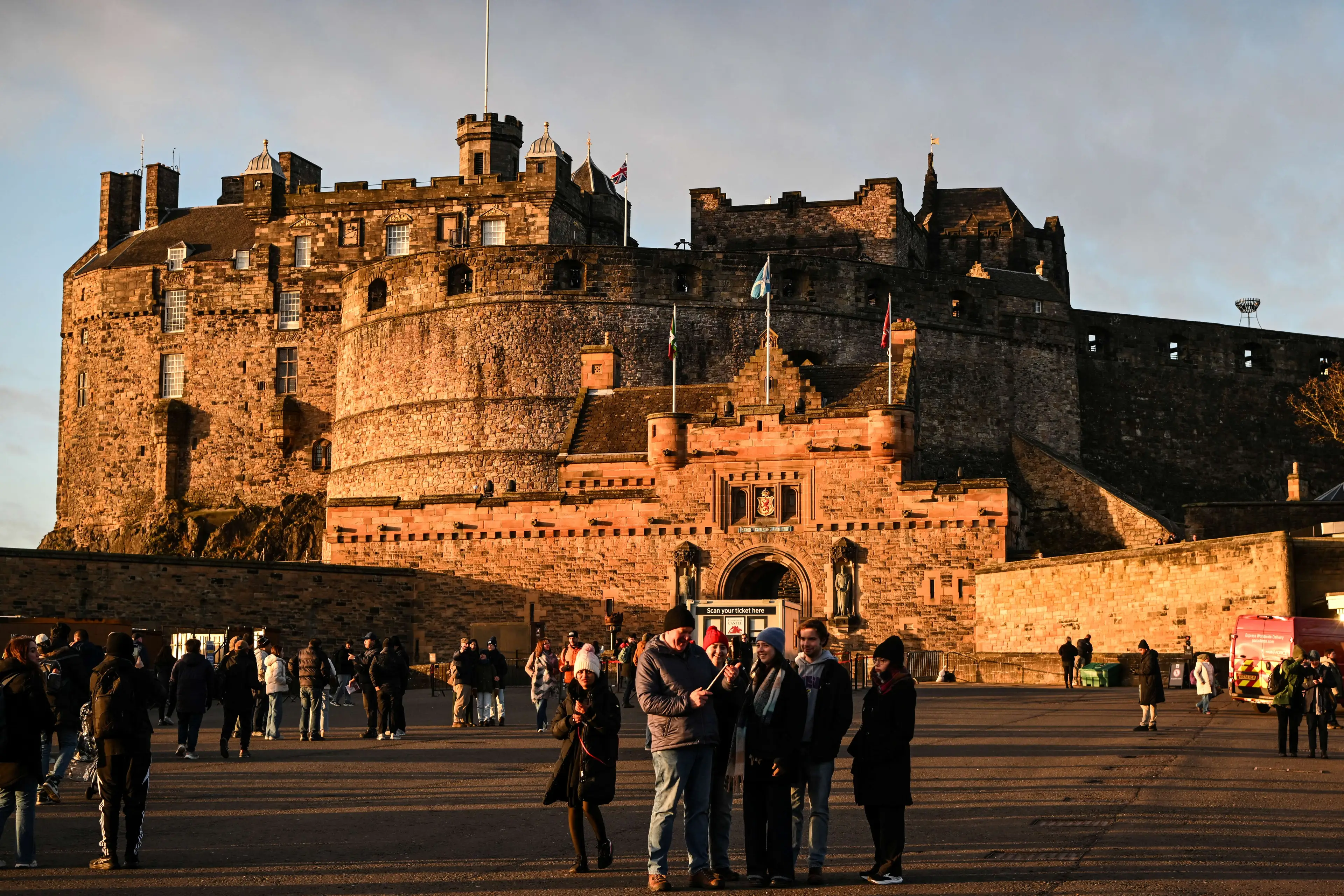 Edinburgh, Scotland, will soon bring in overnight charges for tourists (Andy Buchanan / AFP via Getty Images) 