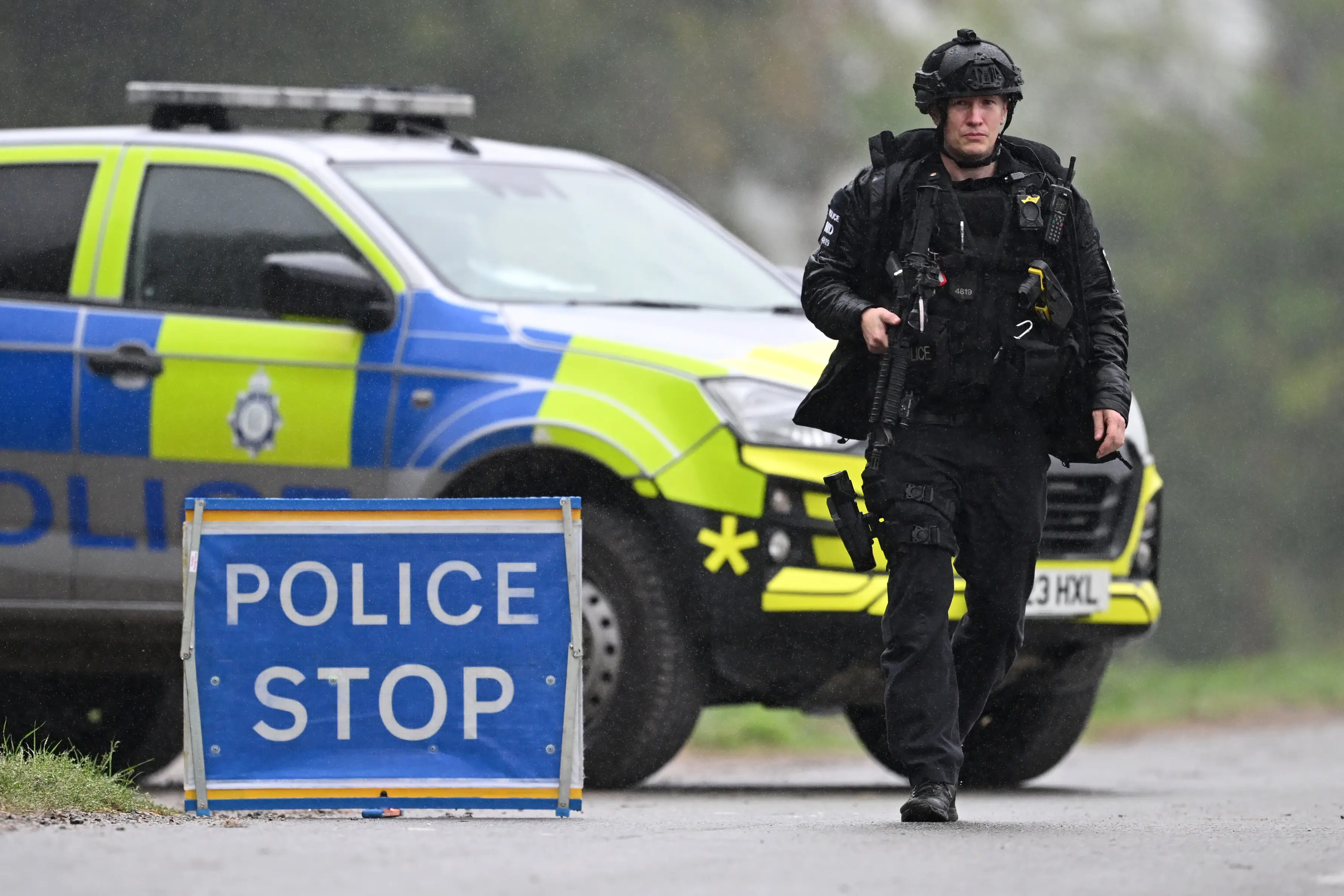 Police declared a major incident as the situation unfolded (Leon Neal/Getty Images)