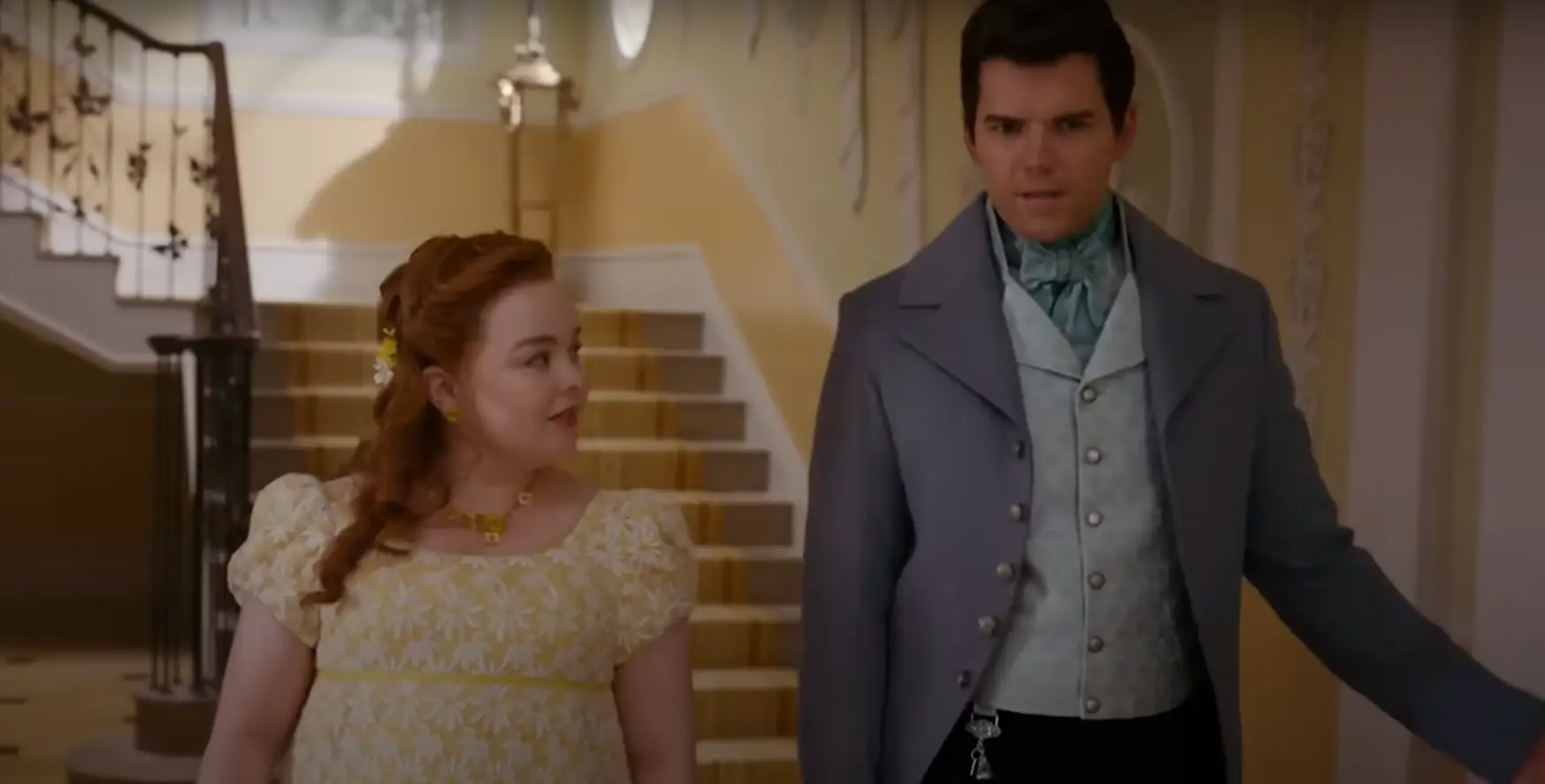 Colin and Penelope's love story is getting more focus on this season (Netflix)