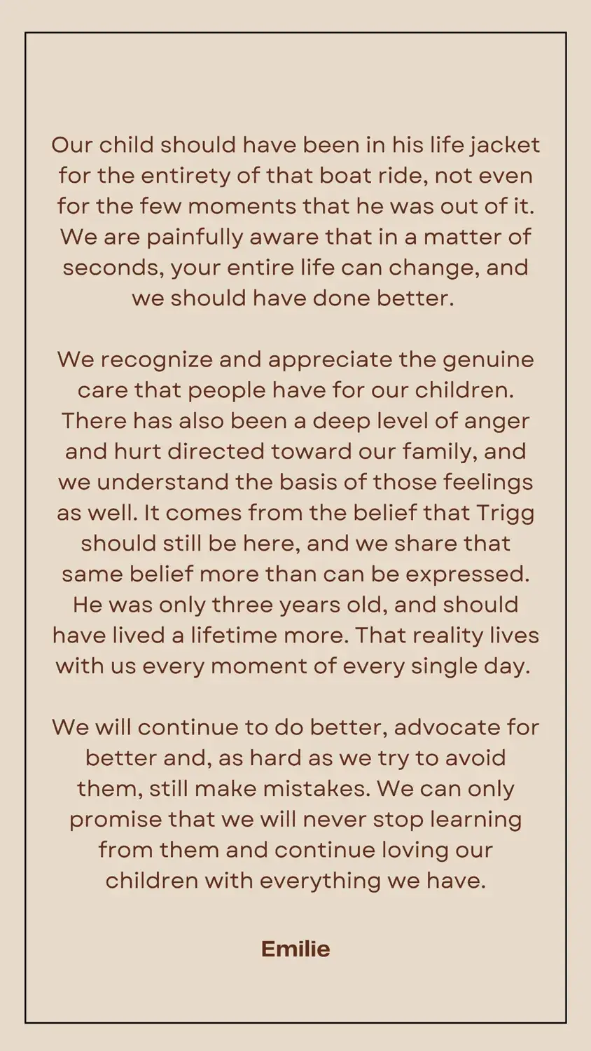 milie addressed the backlash directly in a post to her Instagram Stories on Tuesday, July 28 (Emilie Kisner/Instagram)