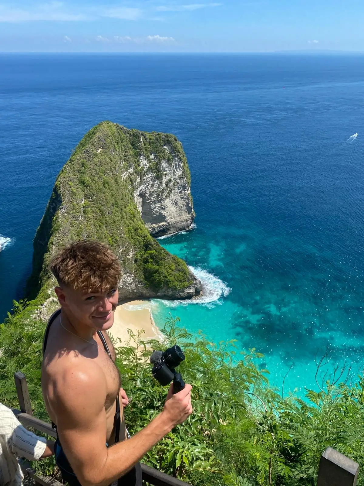 George booked a one-way flight to Bangkok (Supplied)