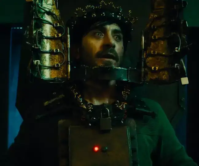 "What do you mean the movie's good guy put me in this?"