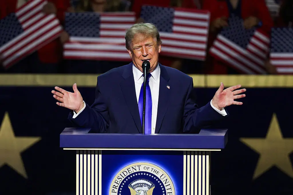 The White House thanked Trump for the quiet season with no explanation as to how he was responsible. (Alex Wong/Getty Images)
