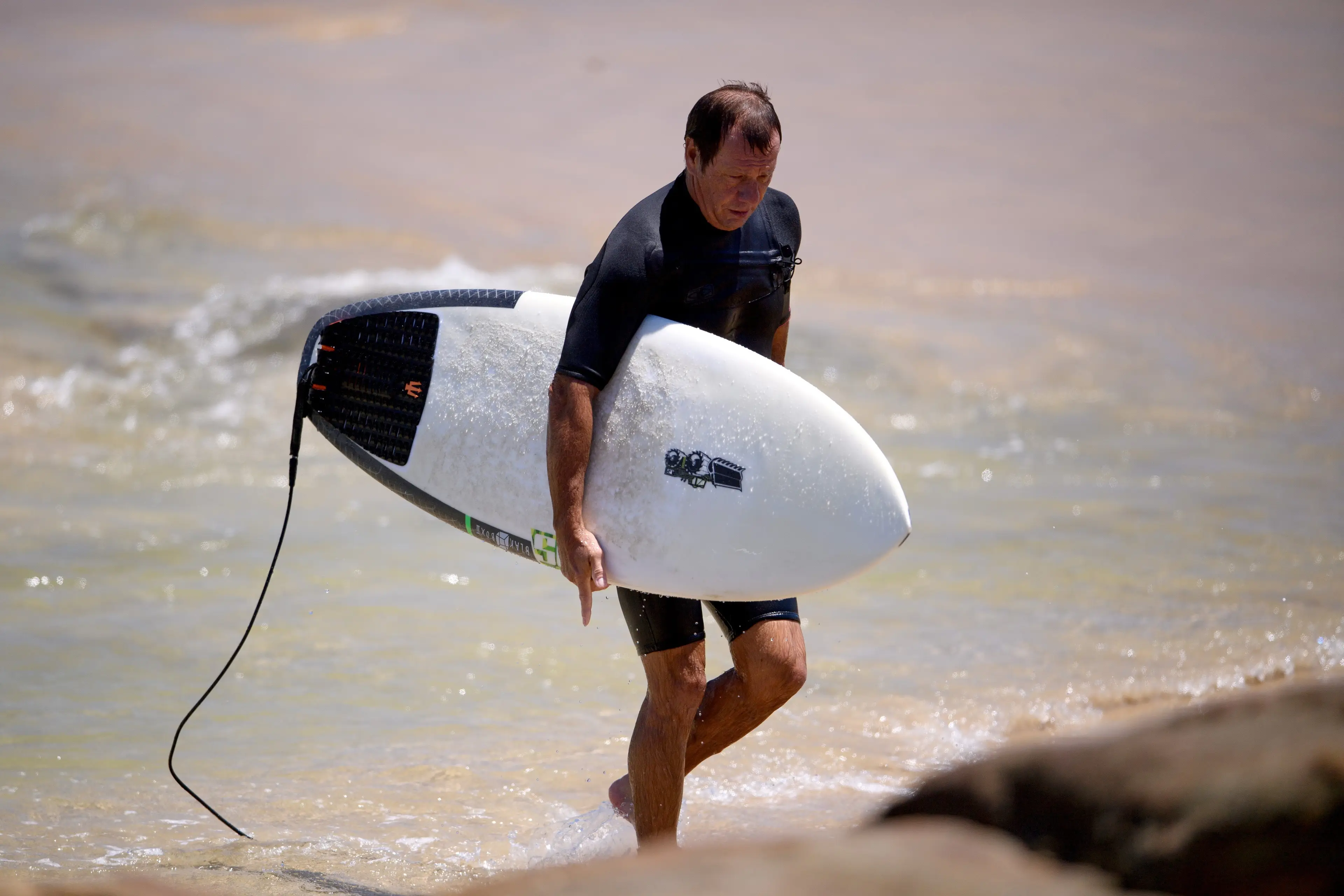 Dave Pearson was involved in a gruesome attack by a massive shark (WENDELL TEODORO/AFP via Getty Images)