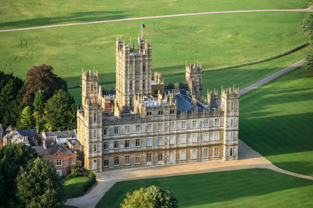 Highclere Castle is the filming location for Downtown Abbey (Getty Images/David Goddard)