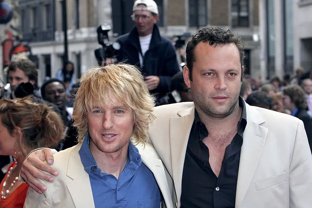 Wilson and Vaughn starred in the movie together (Goffredo di Crollalanza/FilmMagic)