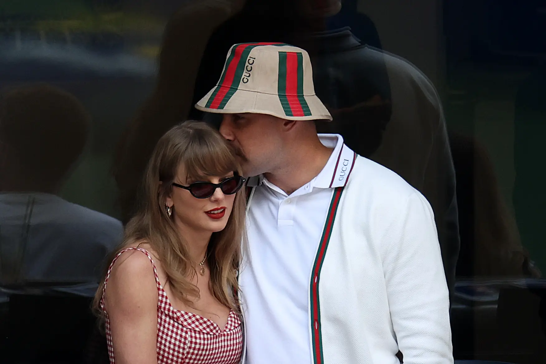 Taylor and Travis have been showing their adoration for one another (Jamie Squire/Getty Images)