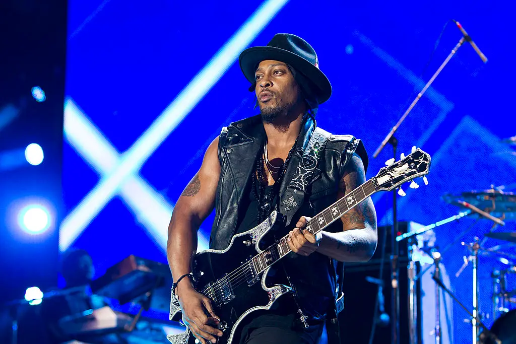 D'Angelo died aged 51 (Skip Bolen/WireImage)