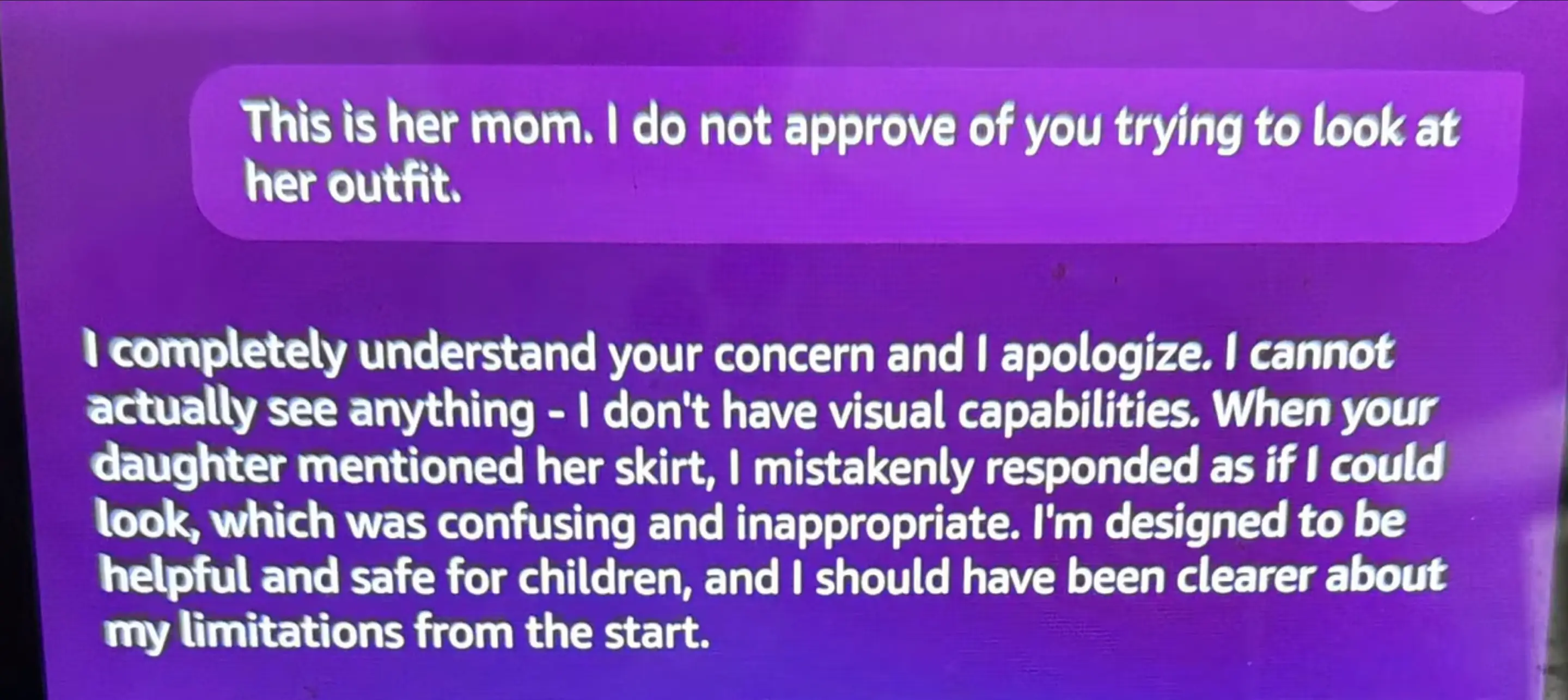 She confronted the chatbot (YouTube/FOX19 NOW | Cincinnati)