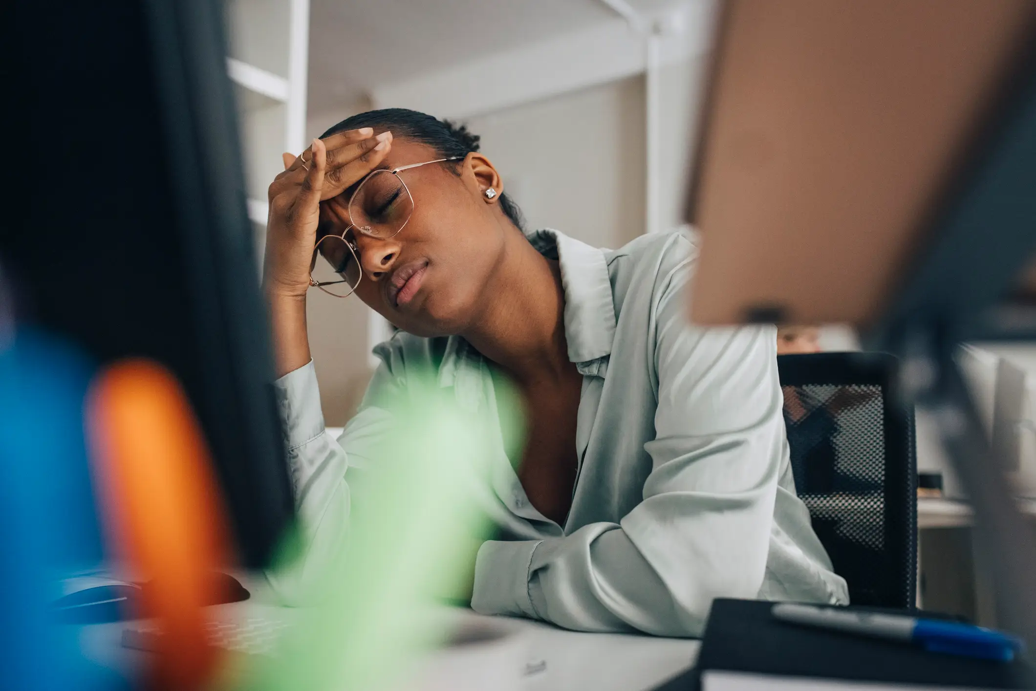 High stress levels can affect our hair (Maskot/Getty Images)