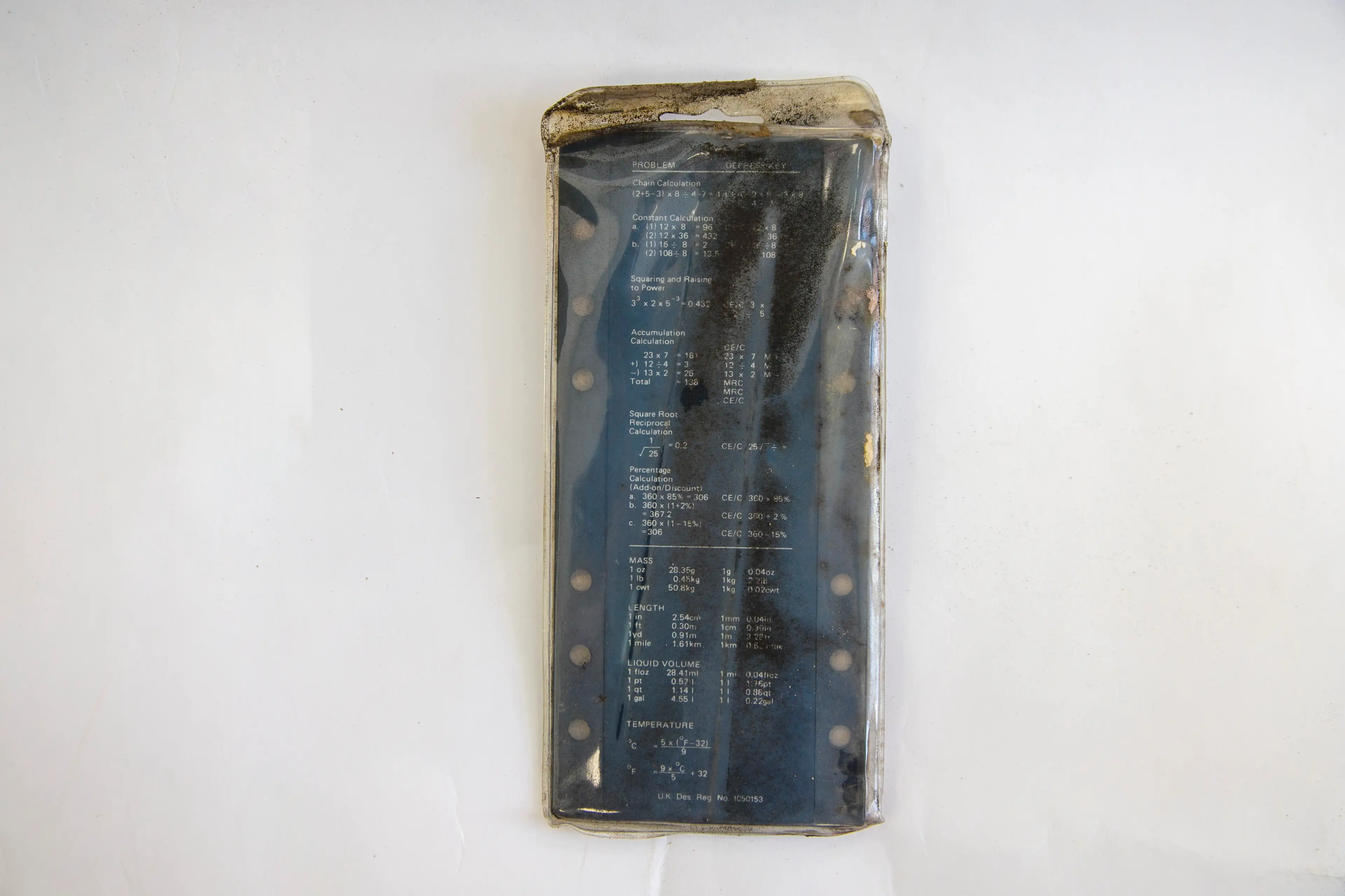 The solar-powered calculator (Great Ormond Street Hospital/PA Wire)