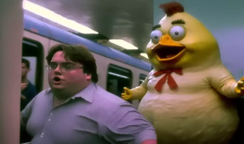 Daffy Duck meets God Emperor of Dune. (Lyrical Realms/YouTube)