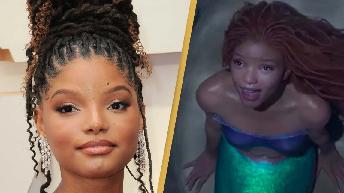 Halle Bailey addresses backlash over black Ariel in new Little Mermaid film