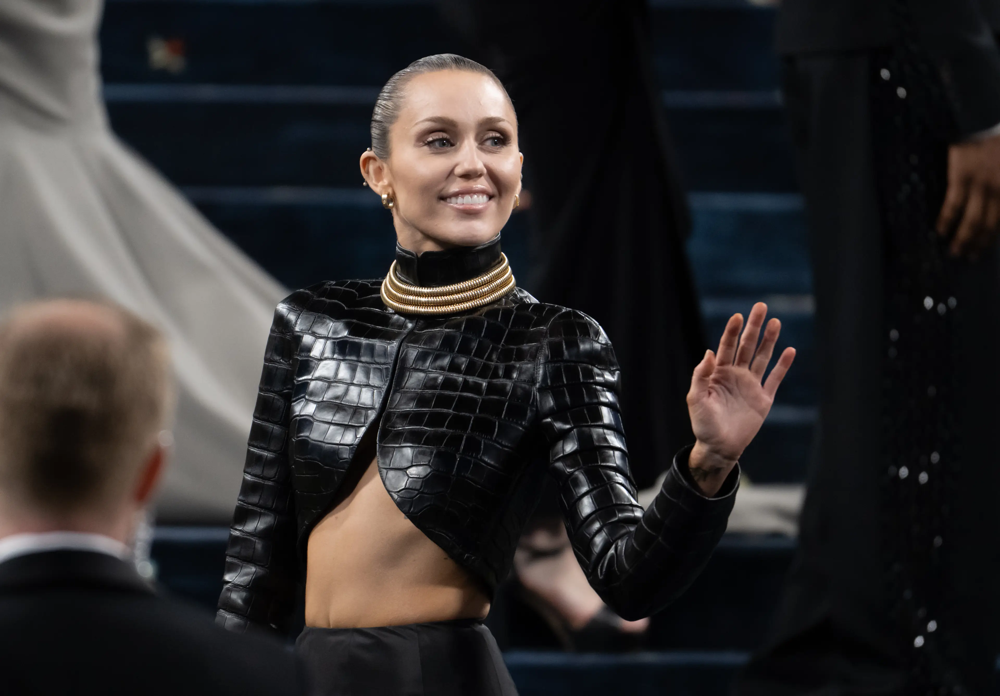 Miley Styles admitted to getting down and dirty for her latest project... literally (Noam Galai/GC Images)