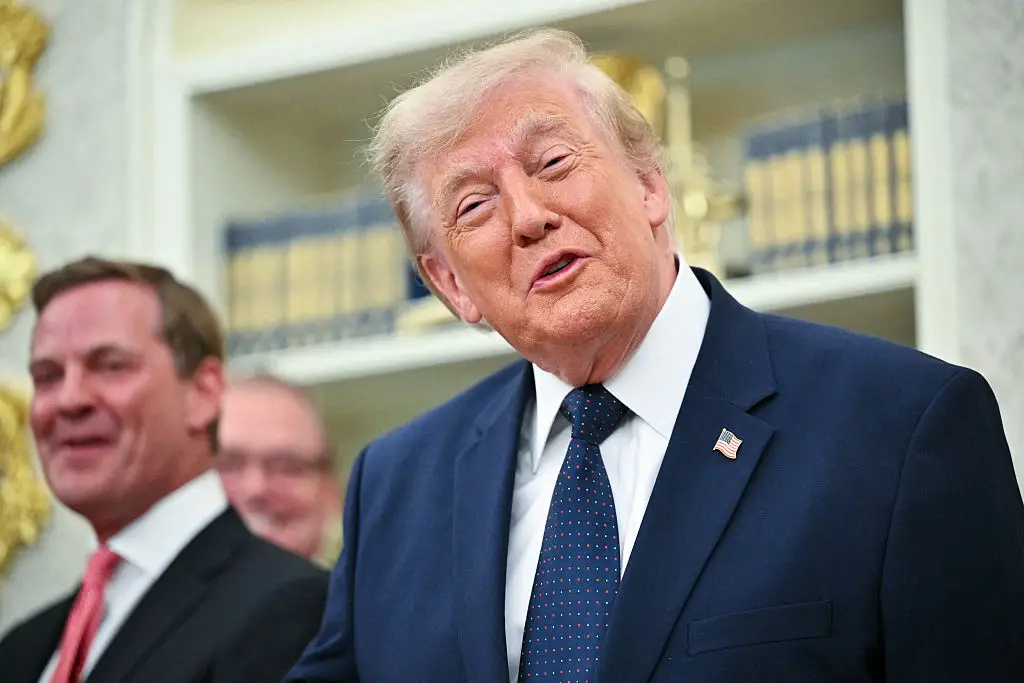 Trump shared the post on Truth Social (Mandel NGAN / AFP via Getty Images)